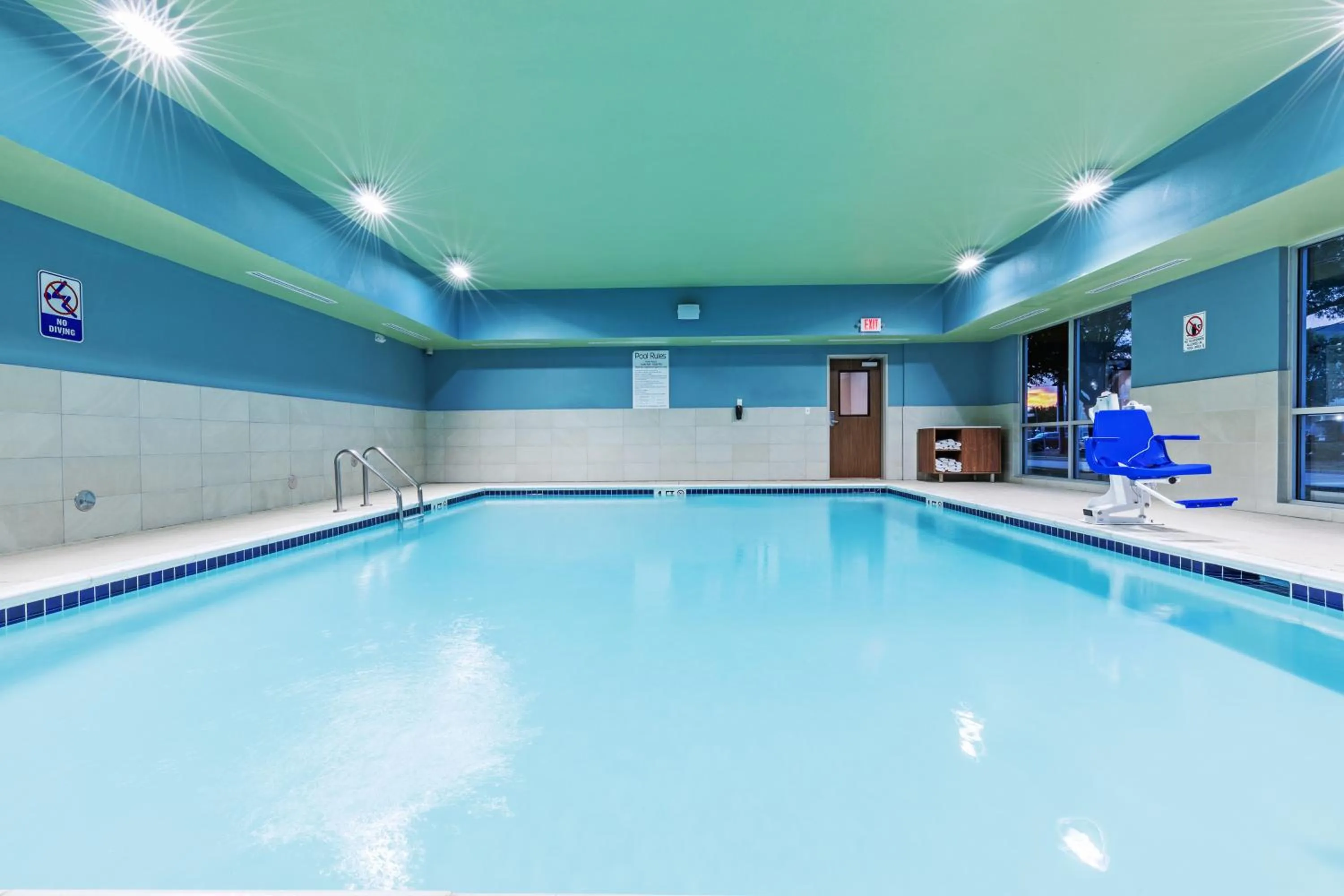 Pool view in Holiday Inn Express & Suites - Stafford NW - Sugar Land by IHG
