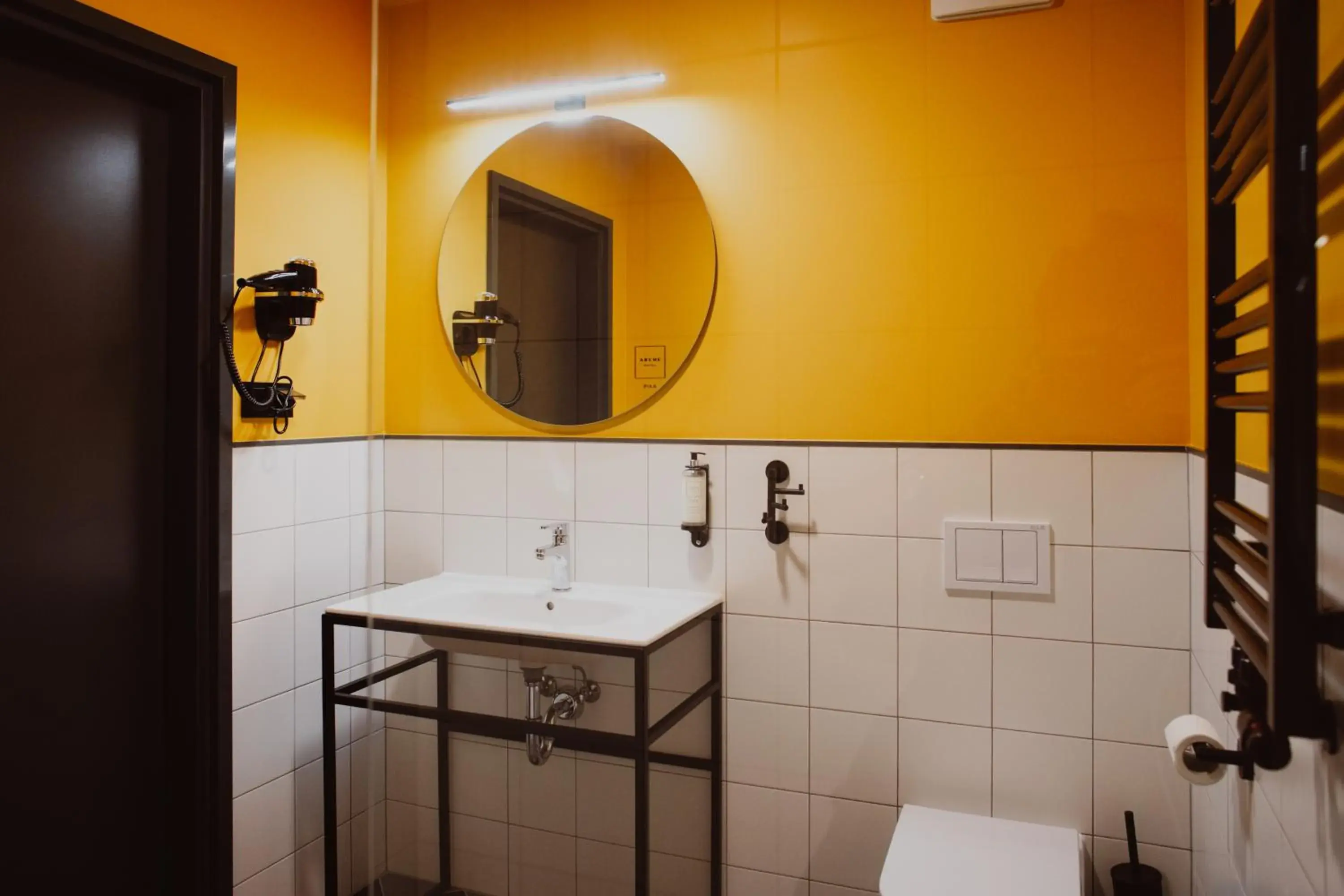 Bathroom in Arche Hotel Piła Bathroom in Arche Hotel Piła