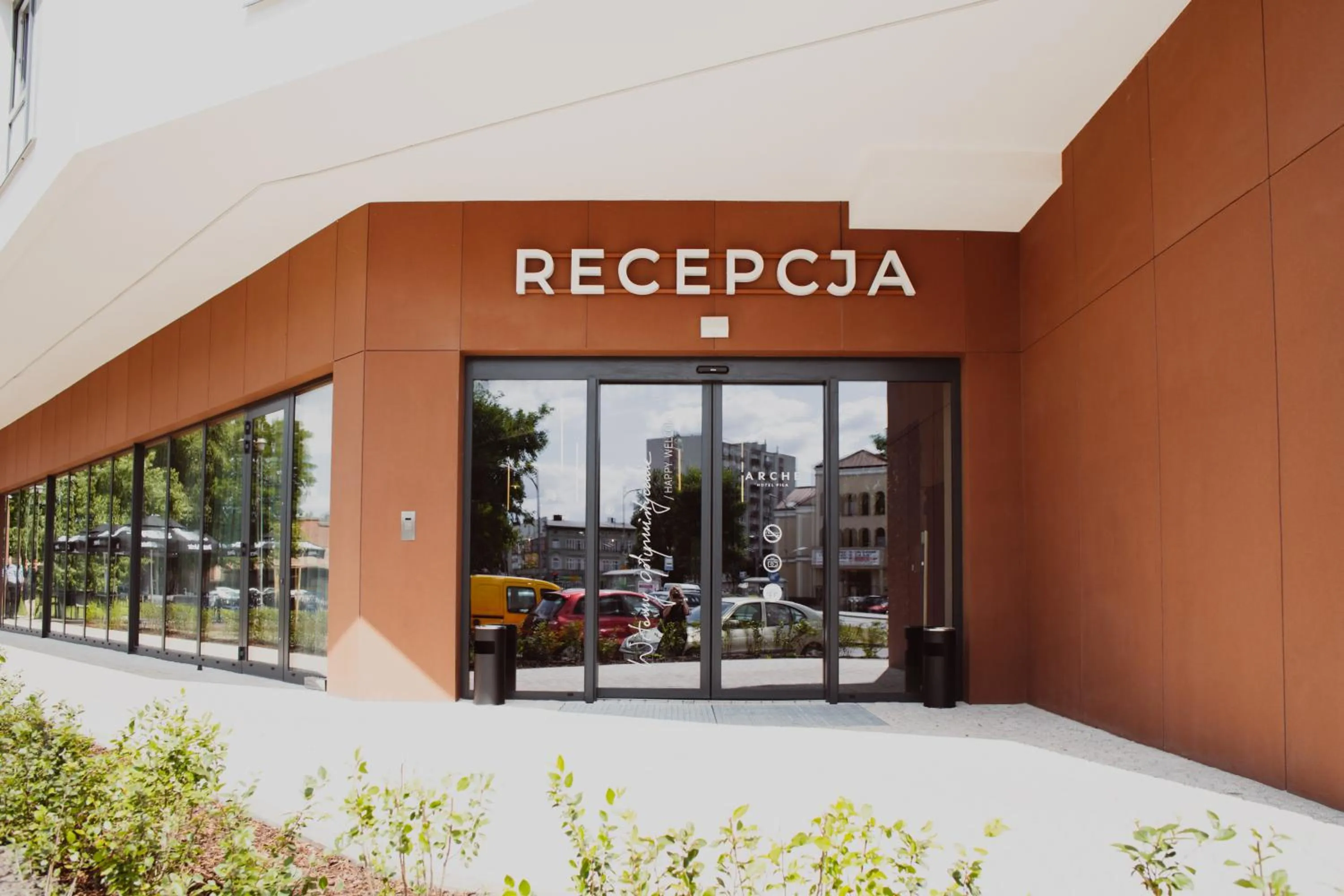 Facade/entrance in Arche Hotel Piła