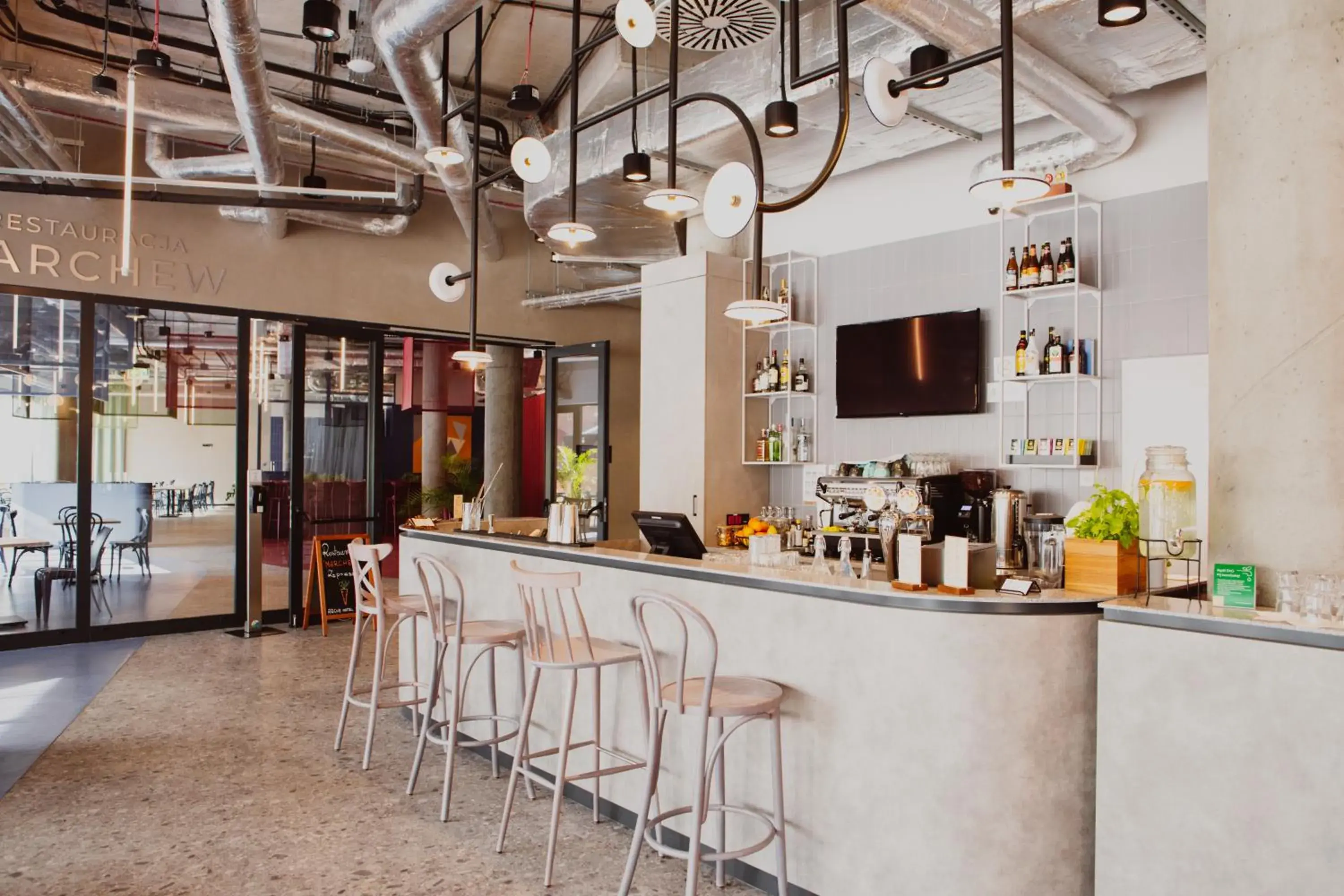 Lounge or bar in Arche Hotel Piła Lounge or bar in Arche Hotel Piła