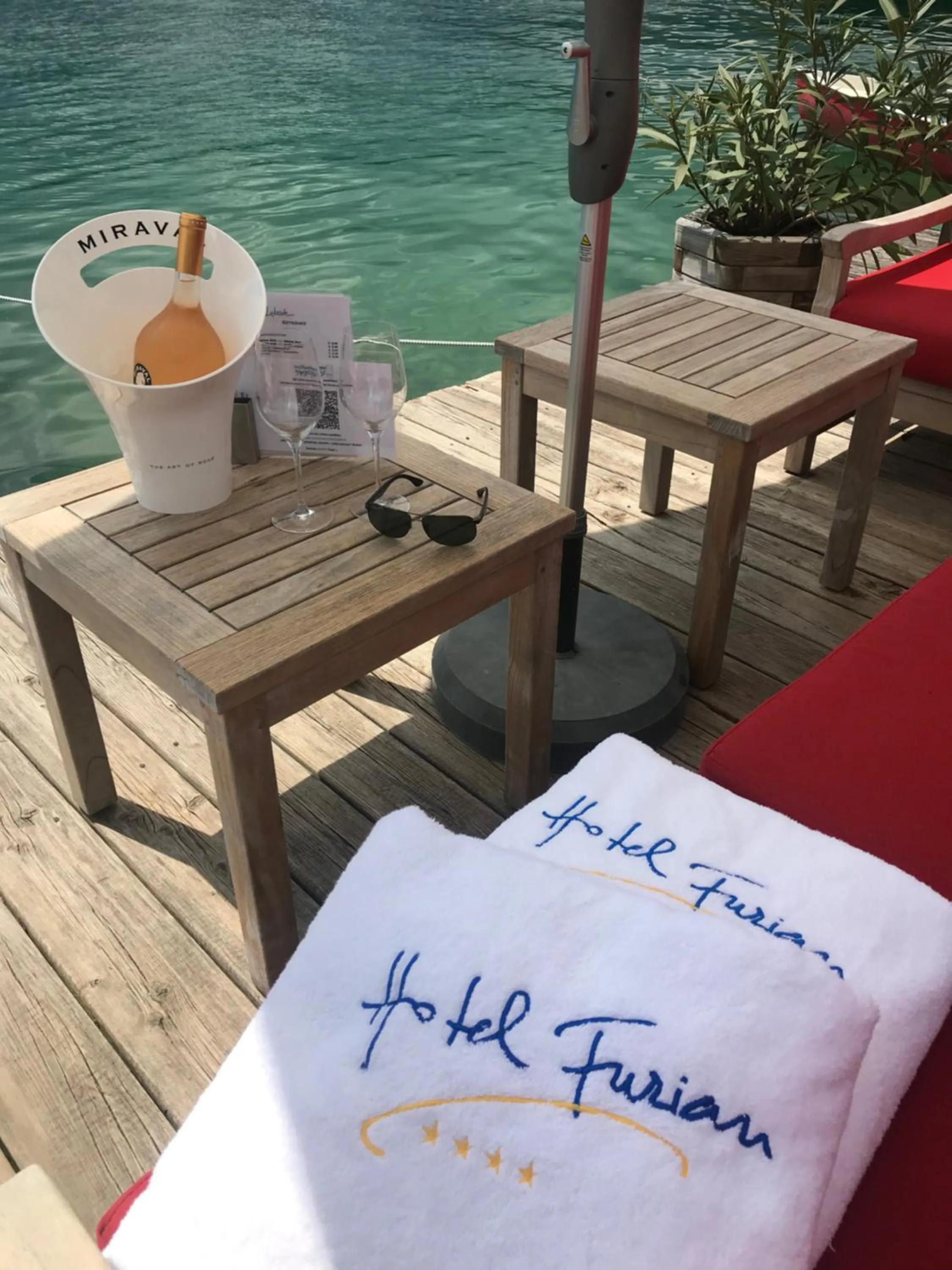 Swimming pool in Hotel Furian