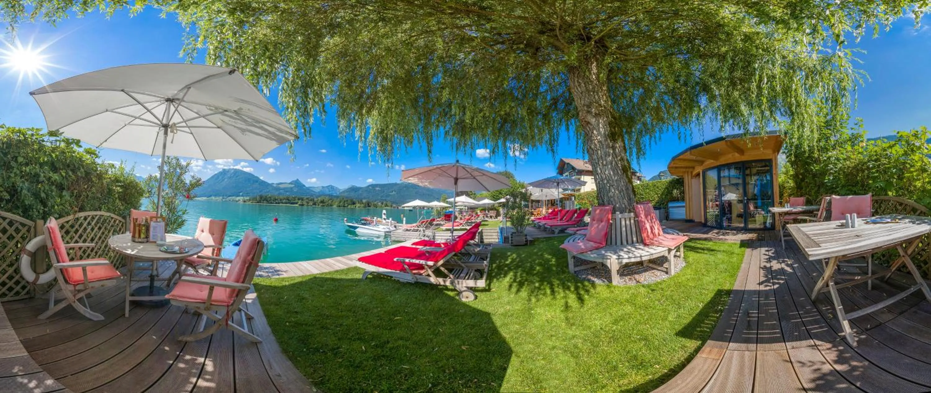 Garden in Hotel Furian