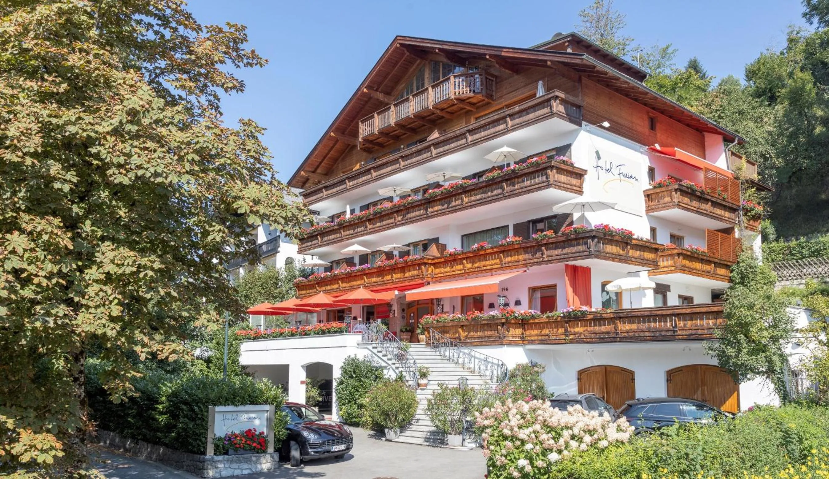 Property building in Hotel Furian