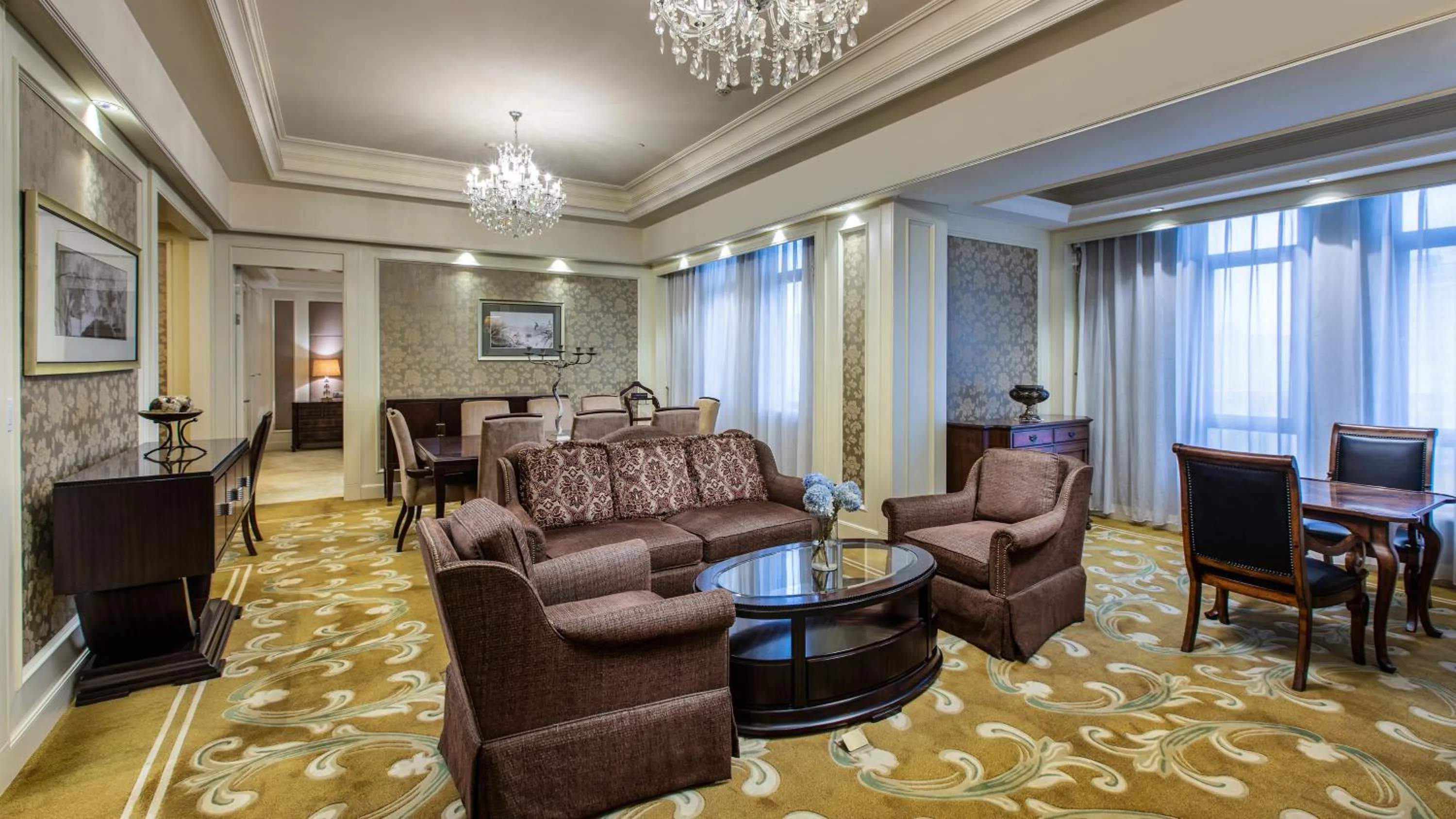 Living room in Holiday Inn Fuzhou New Port by IHG