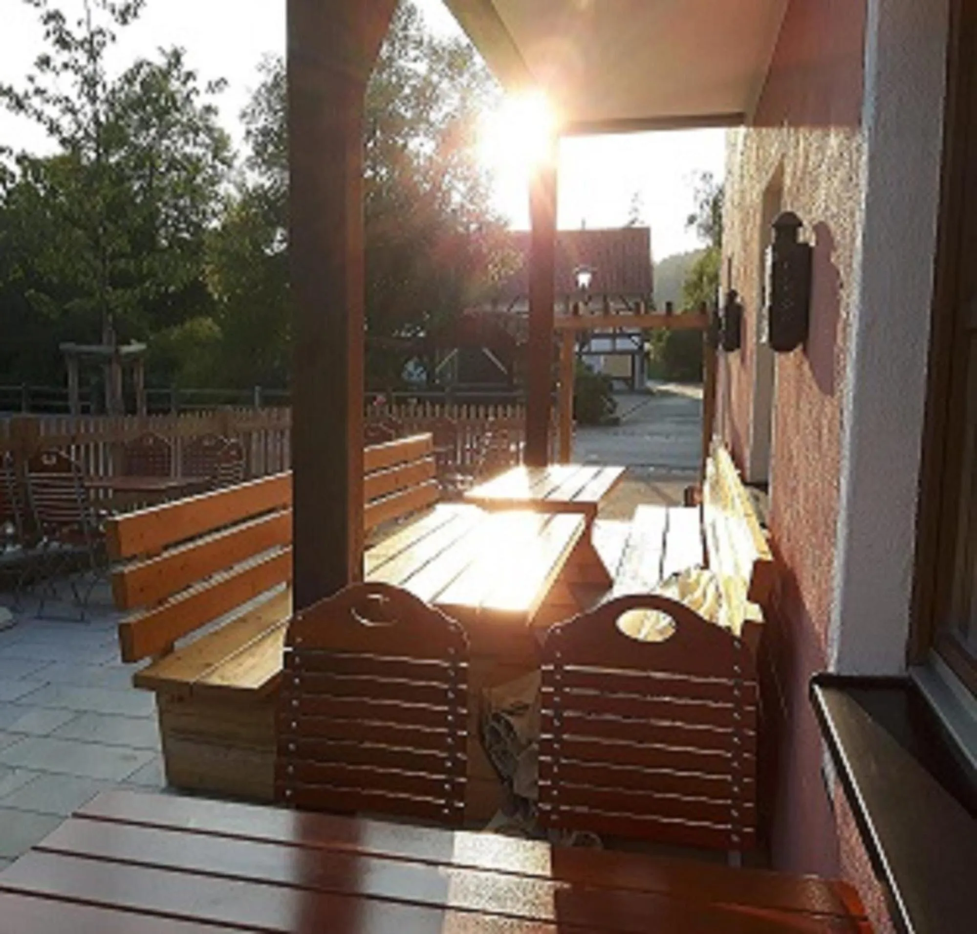 Garden in Gasthof Rundeck