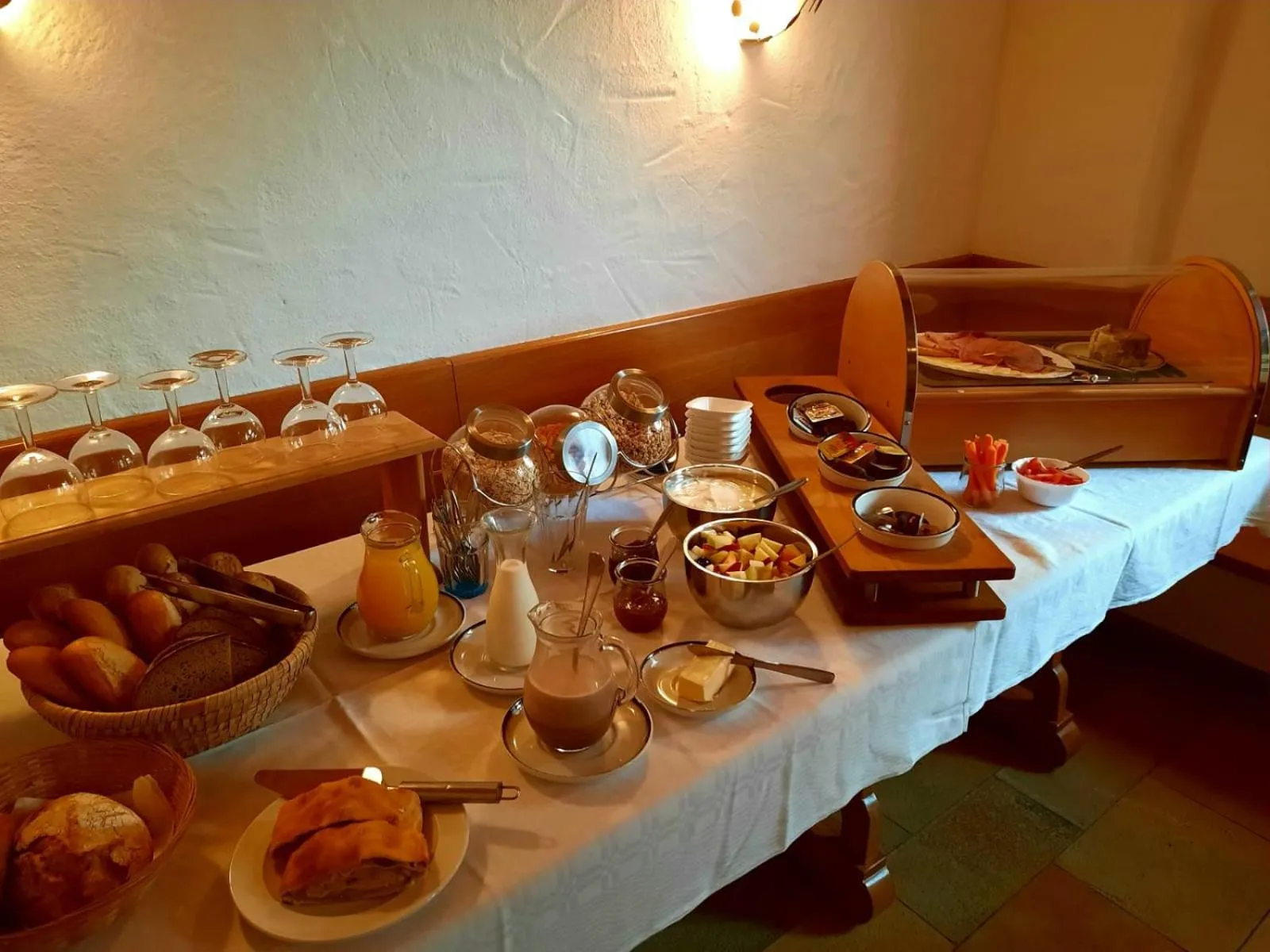 Breakfast in Gasthof Rundeck