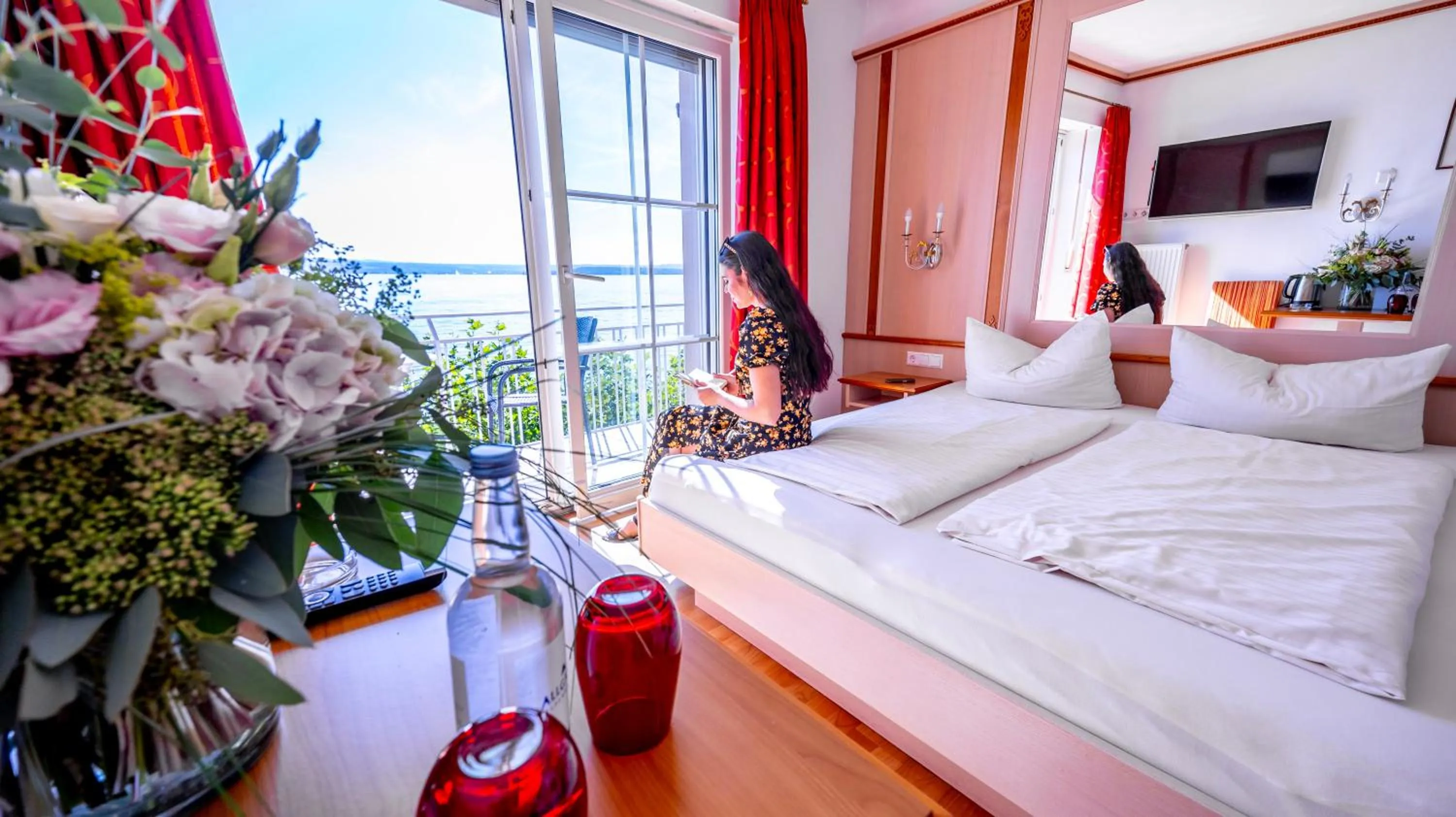 Bed in Seehotel ZUR MÜNZ