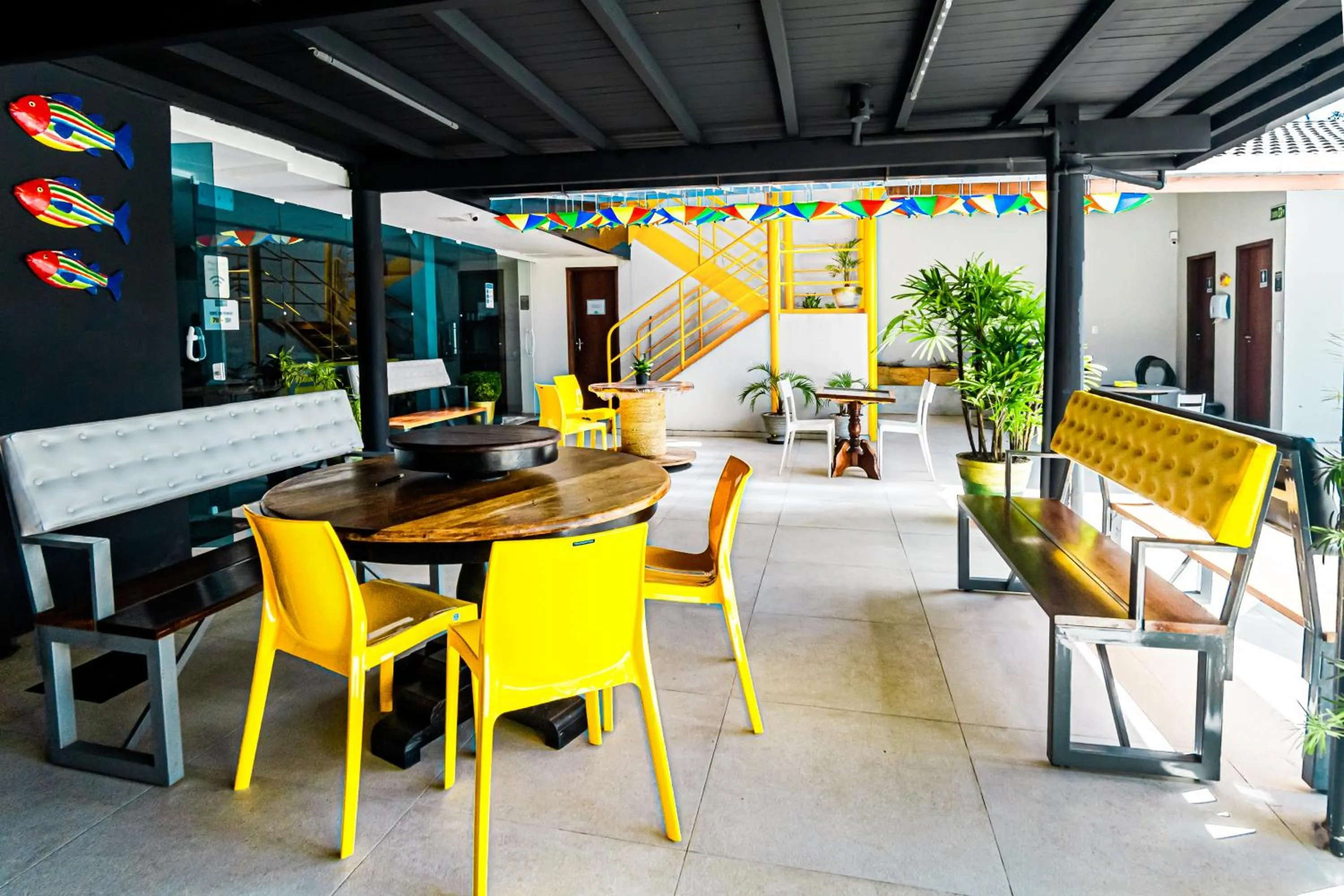 Living room in Pousada Maanaim Porto