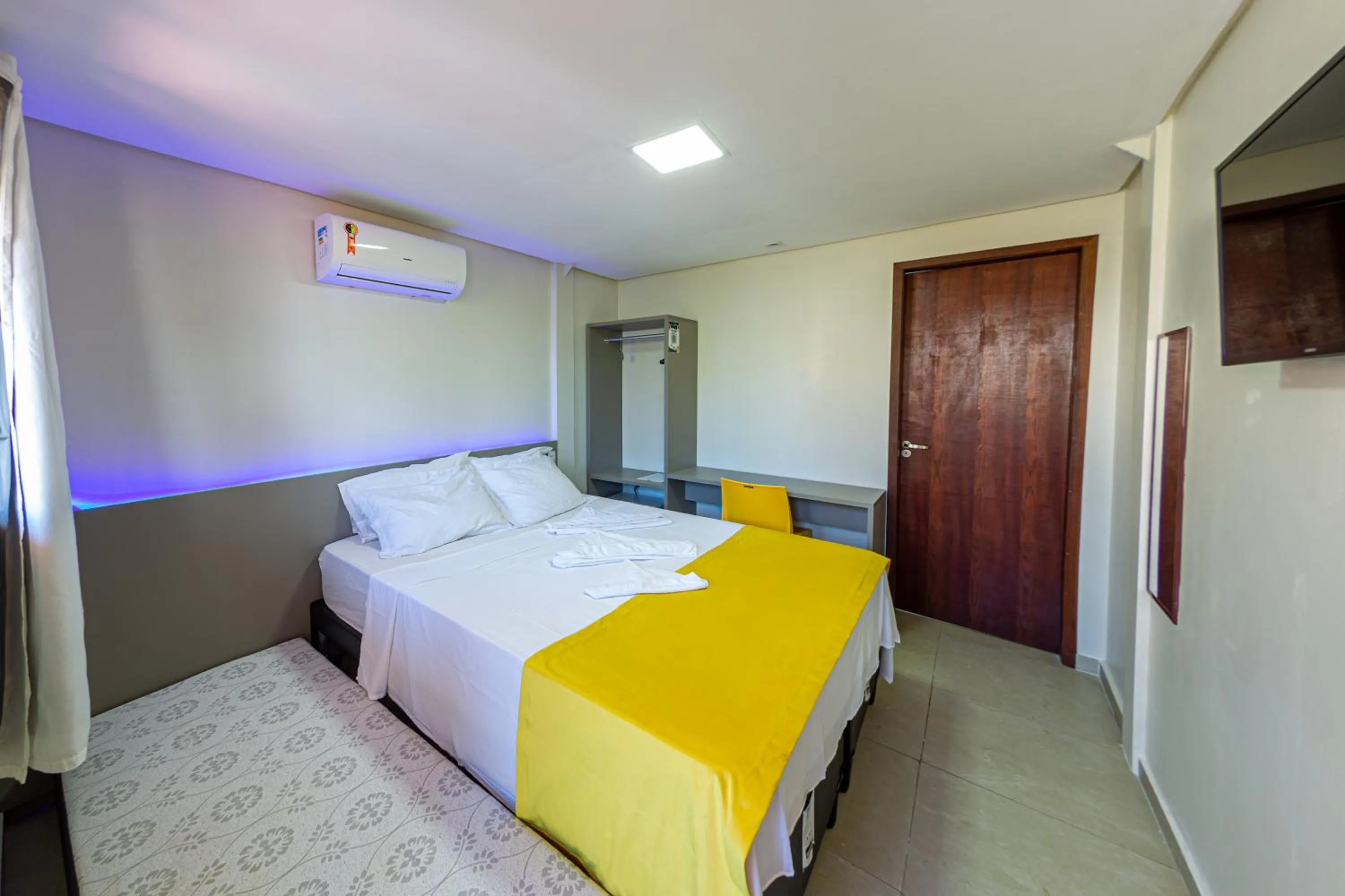 Bed in Pousada Maanaim Porto