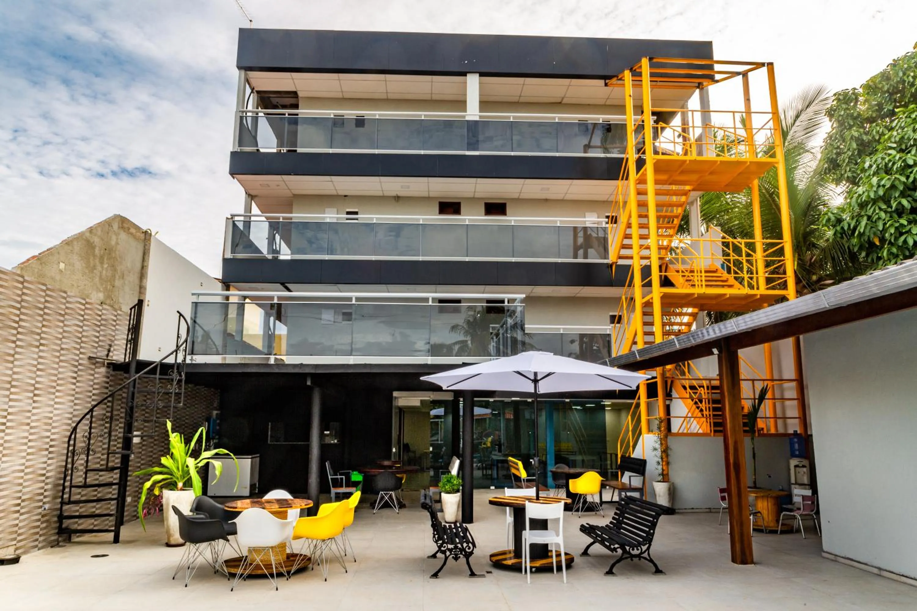 Property building in Pousada Maanaim Porto