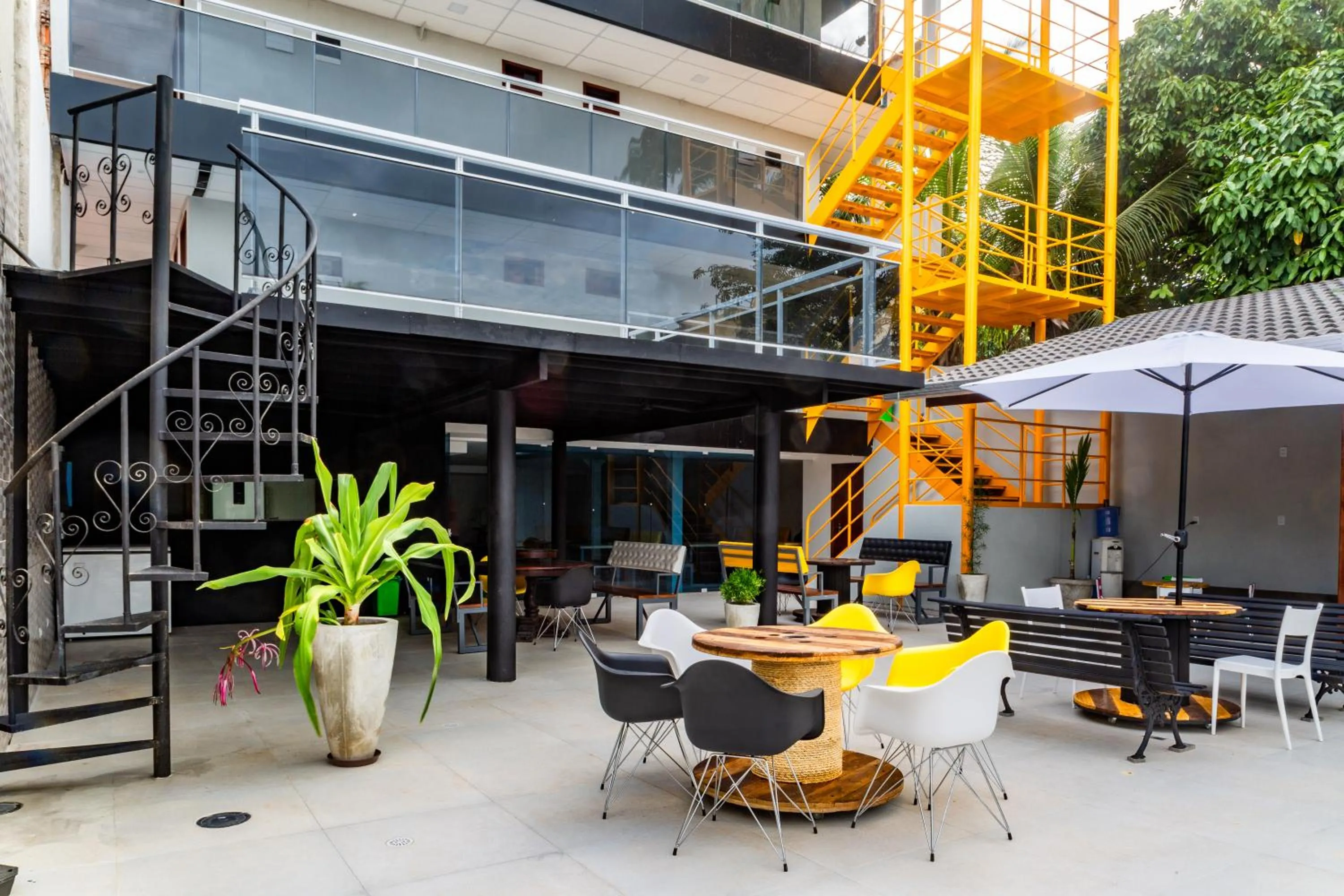 Property building in Pousada Maanaim Porto