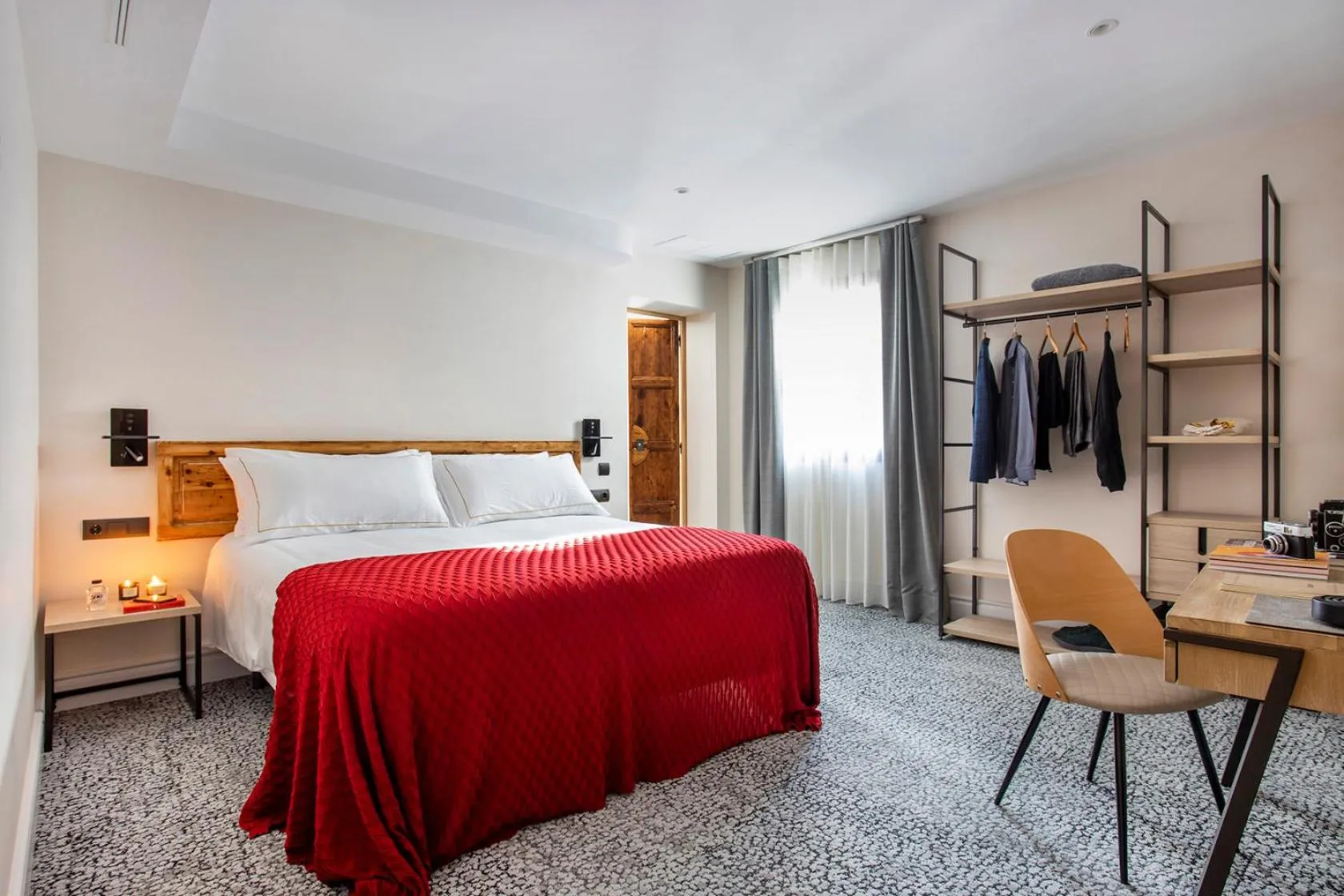 Bed in Cal Roure Boutique Hotel
