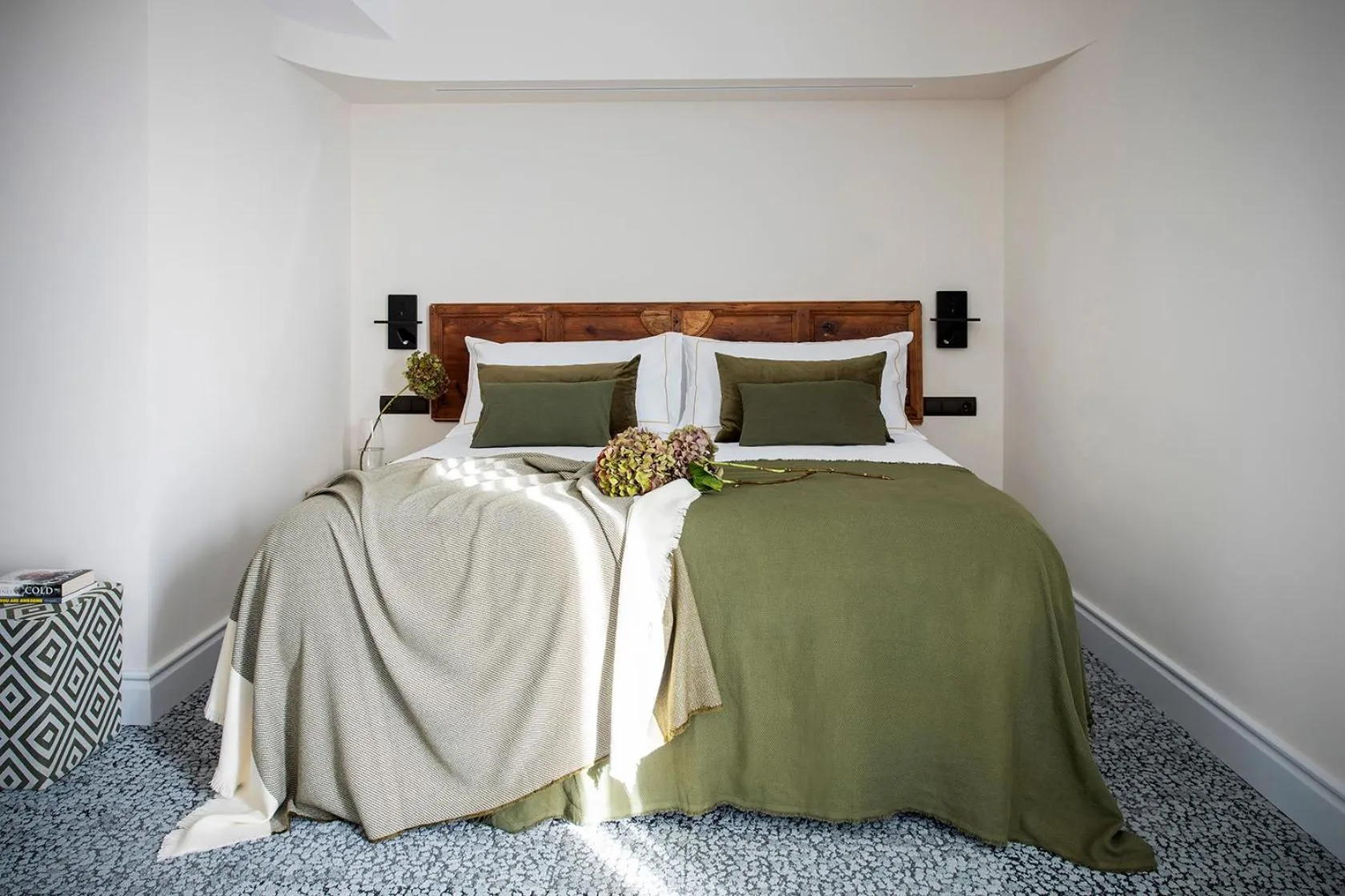 Bed in Cal Roure Boutique Hotel