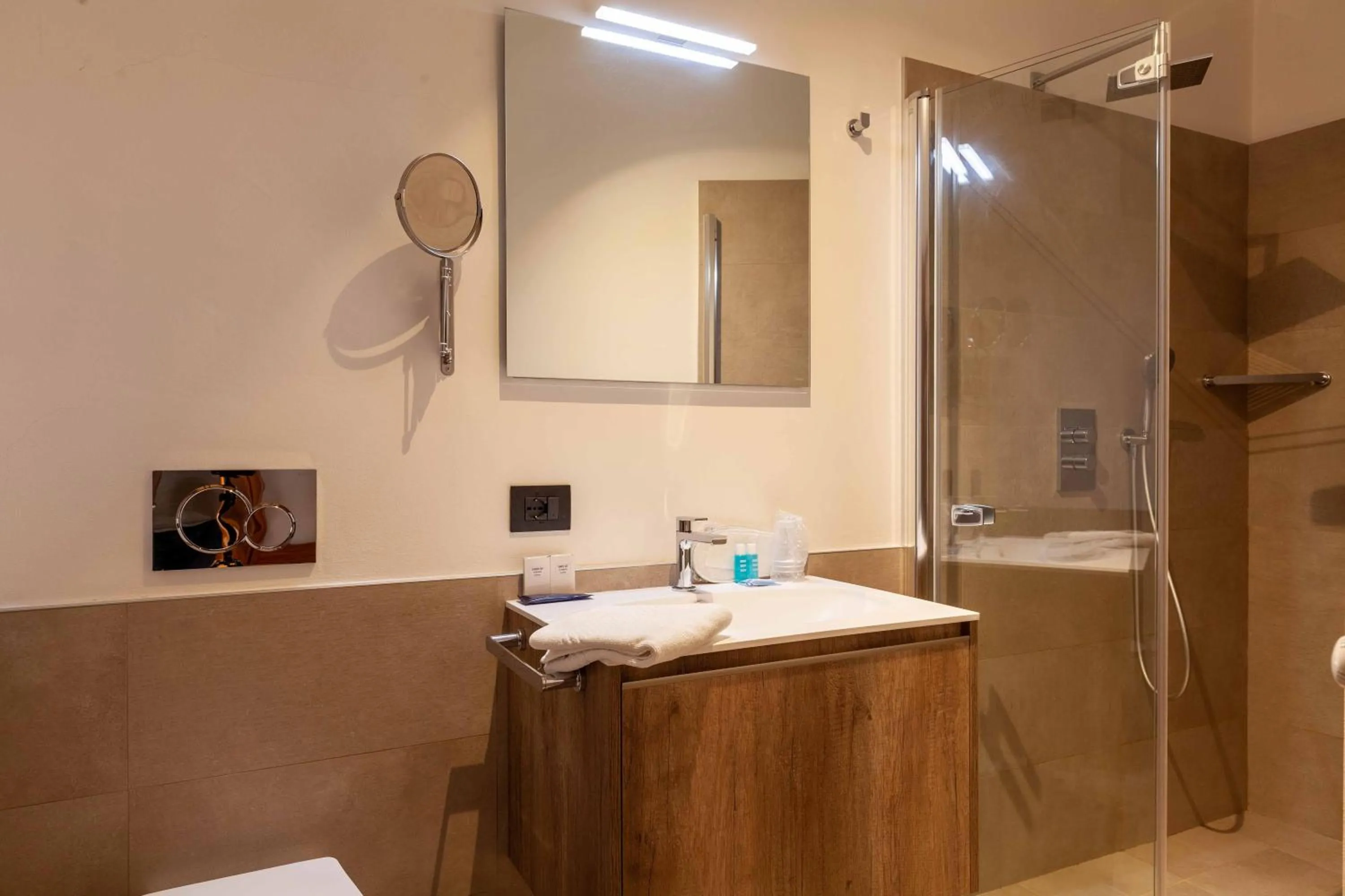 Bathroom in Attico in Centro a Belluno - Marmolada