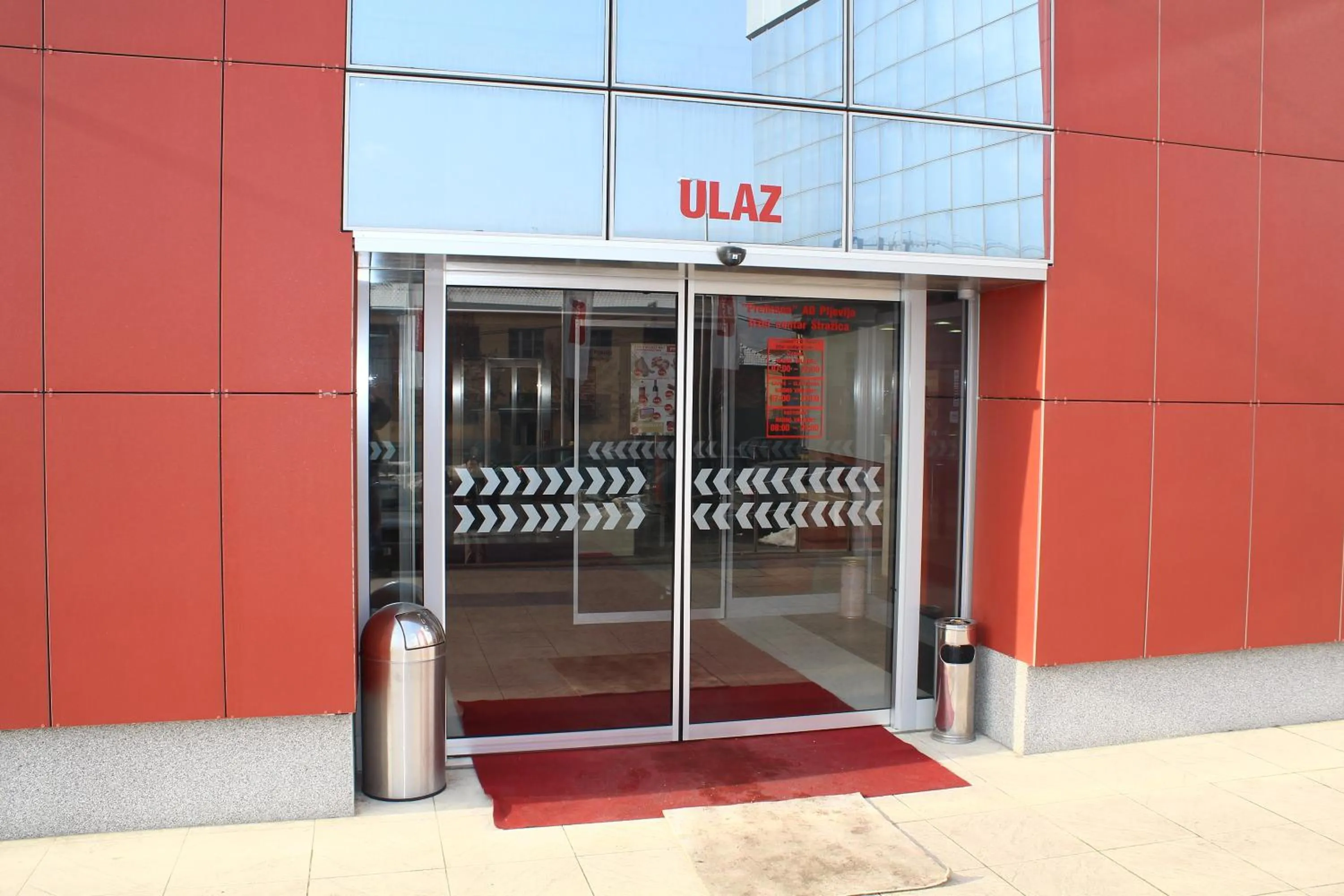 Facade/entrance in Hotel Franca