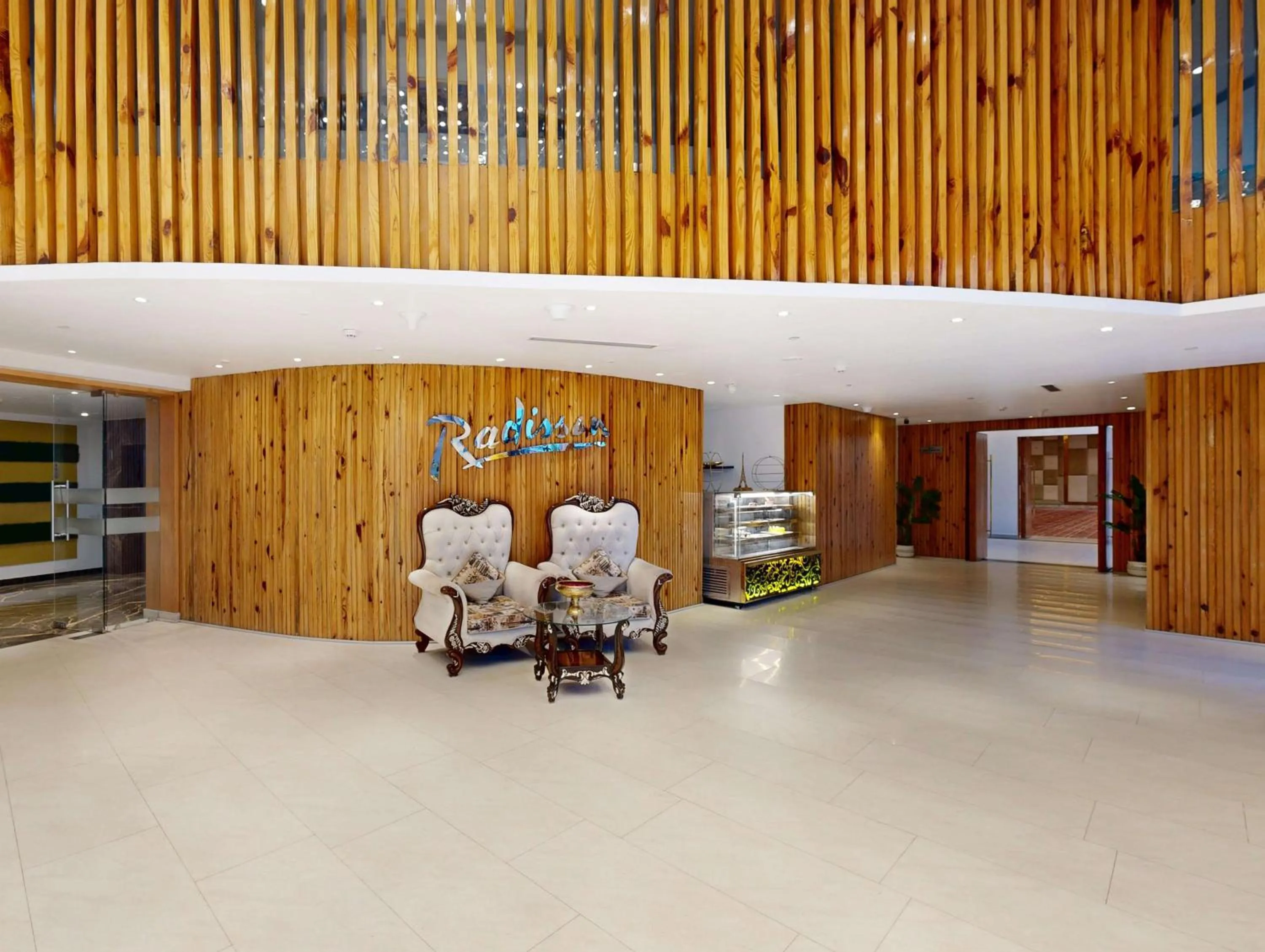 Lobby or reception in Radisson Hotel Bareilly Airport