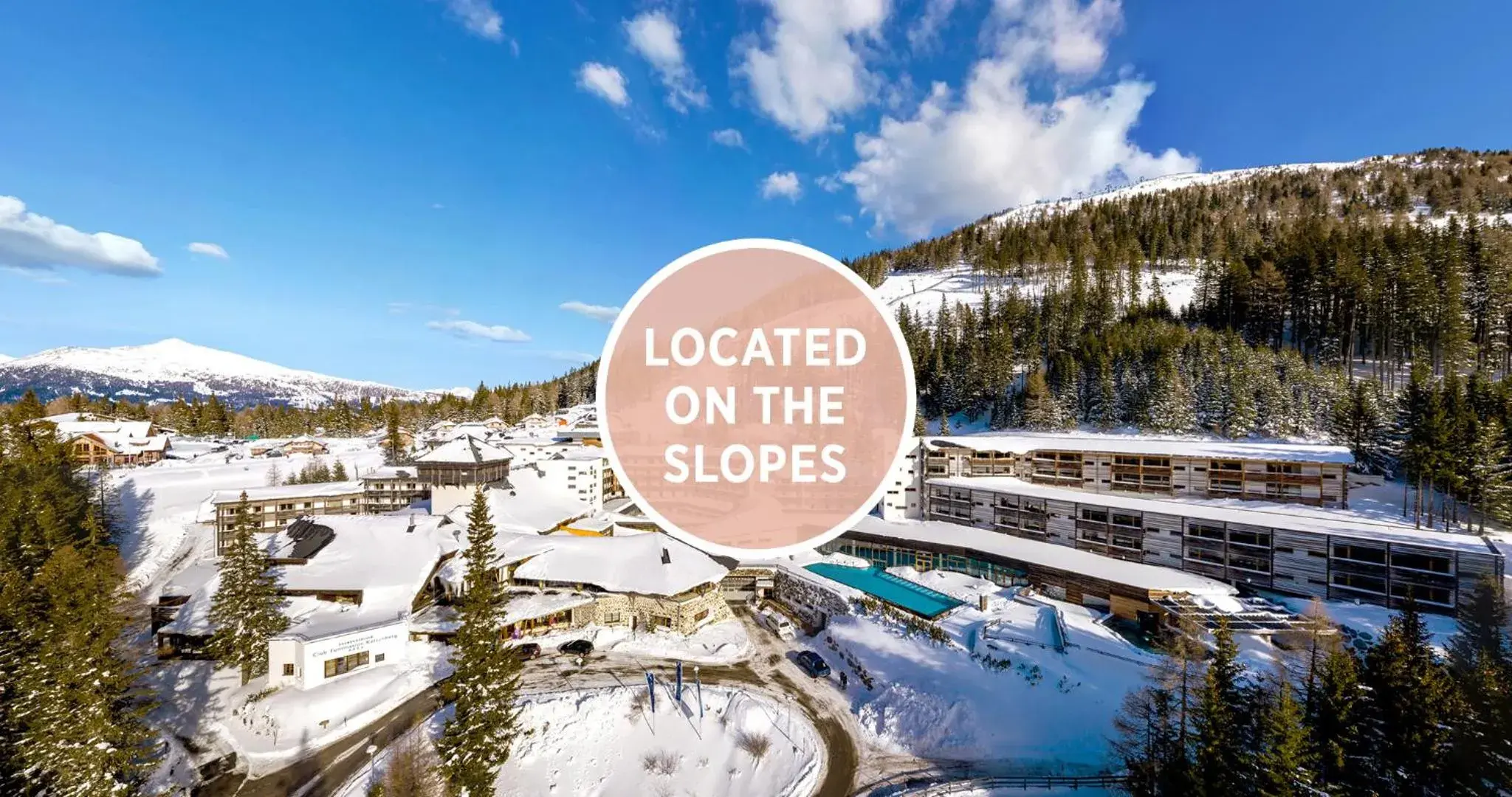 Property building in Falkensteiner Club Funimation Katschberg Property building in Falkensteiner Club Funimation Katschberg