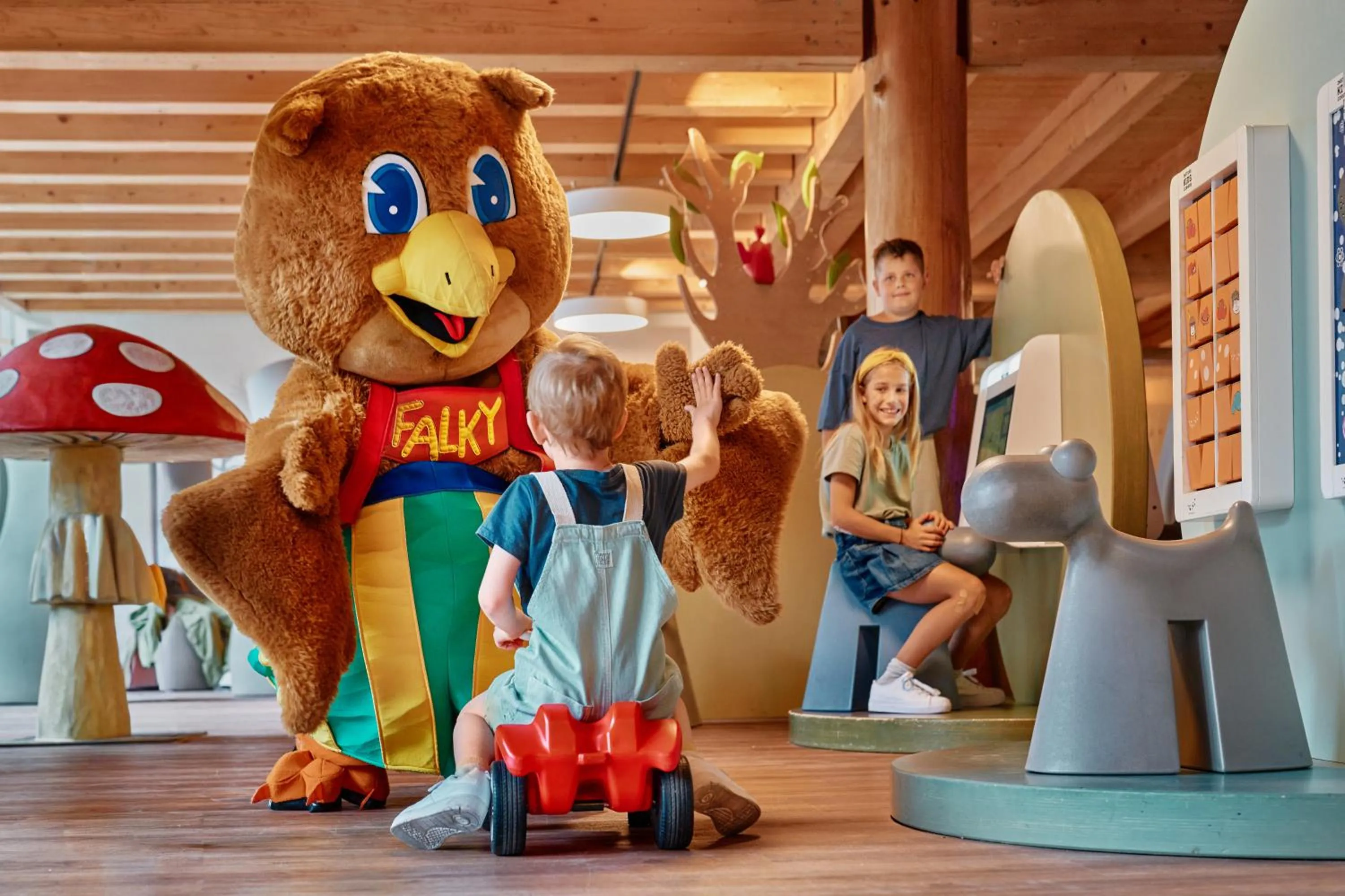 Children play ground in Falkensteiner Club Funimation Katschberg