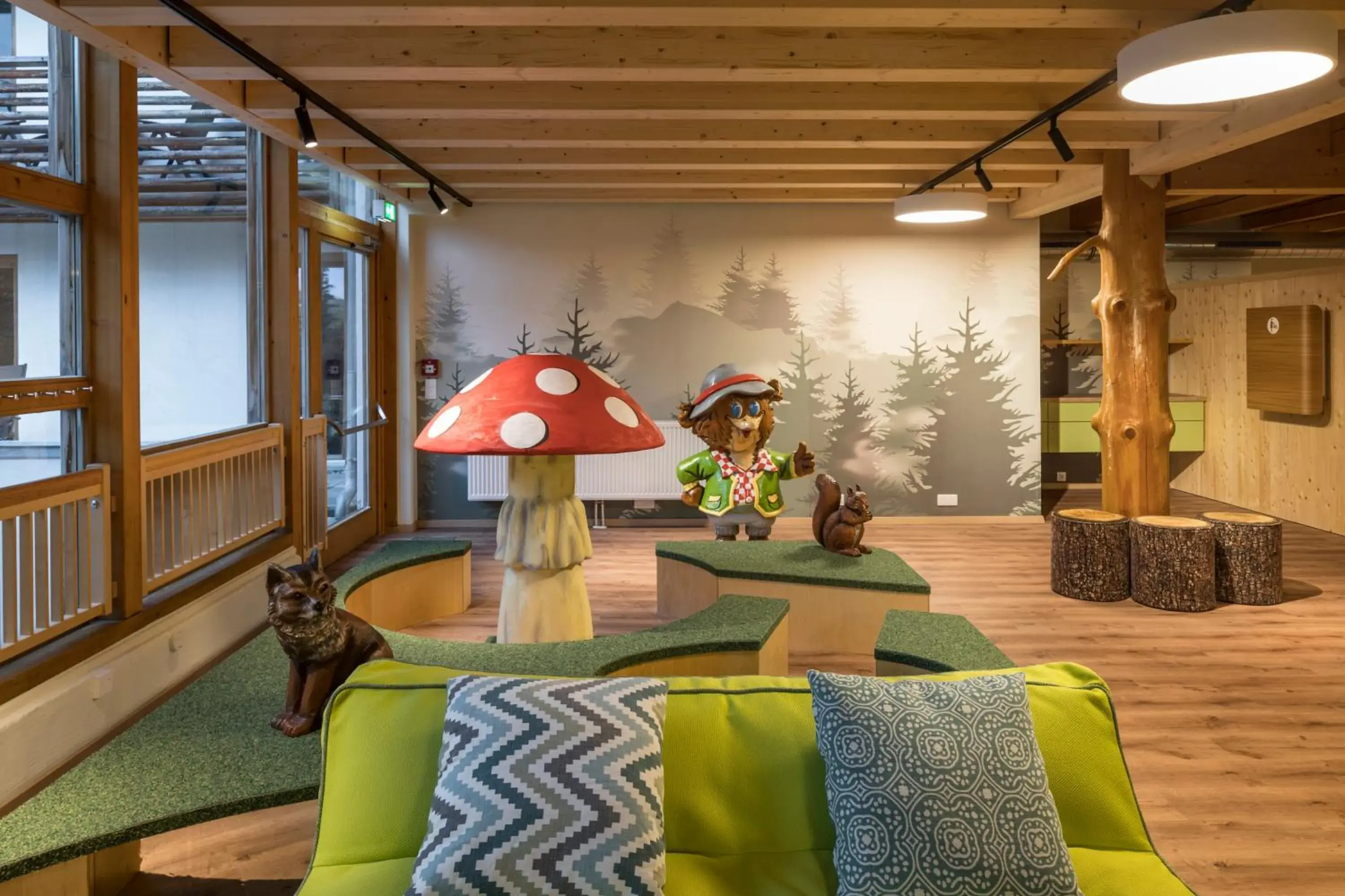 Children play ground in Falkensteiner Club Funimation Katschberg Children play ground in Falkensteiner Club Funimation Katschberg