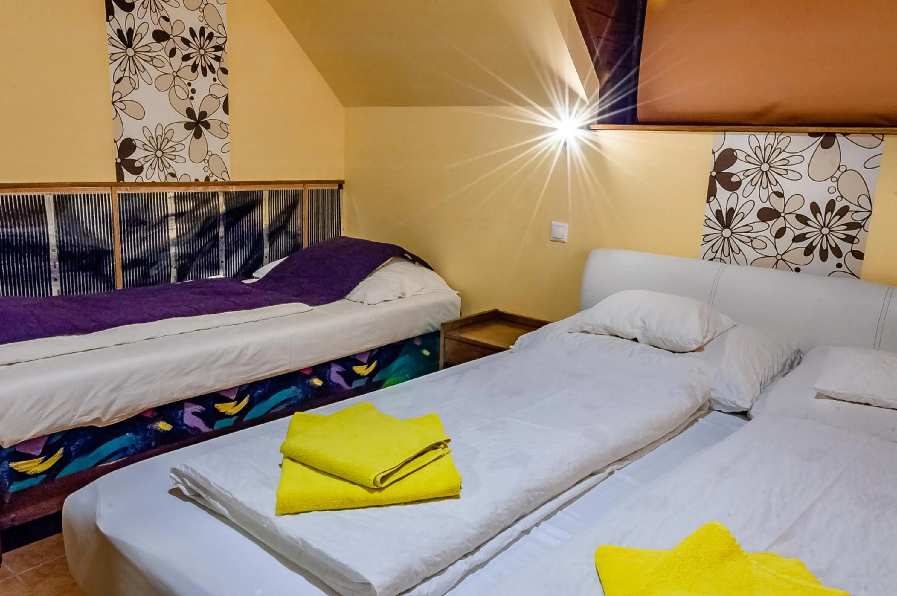 Triple Room - single occupancy in Bástya Hotel
