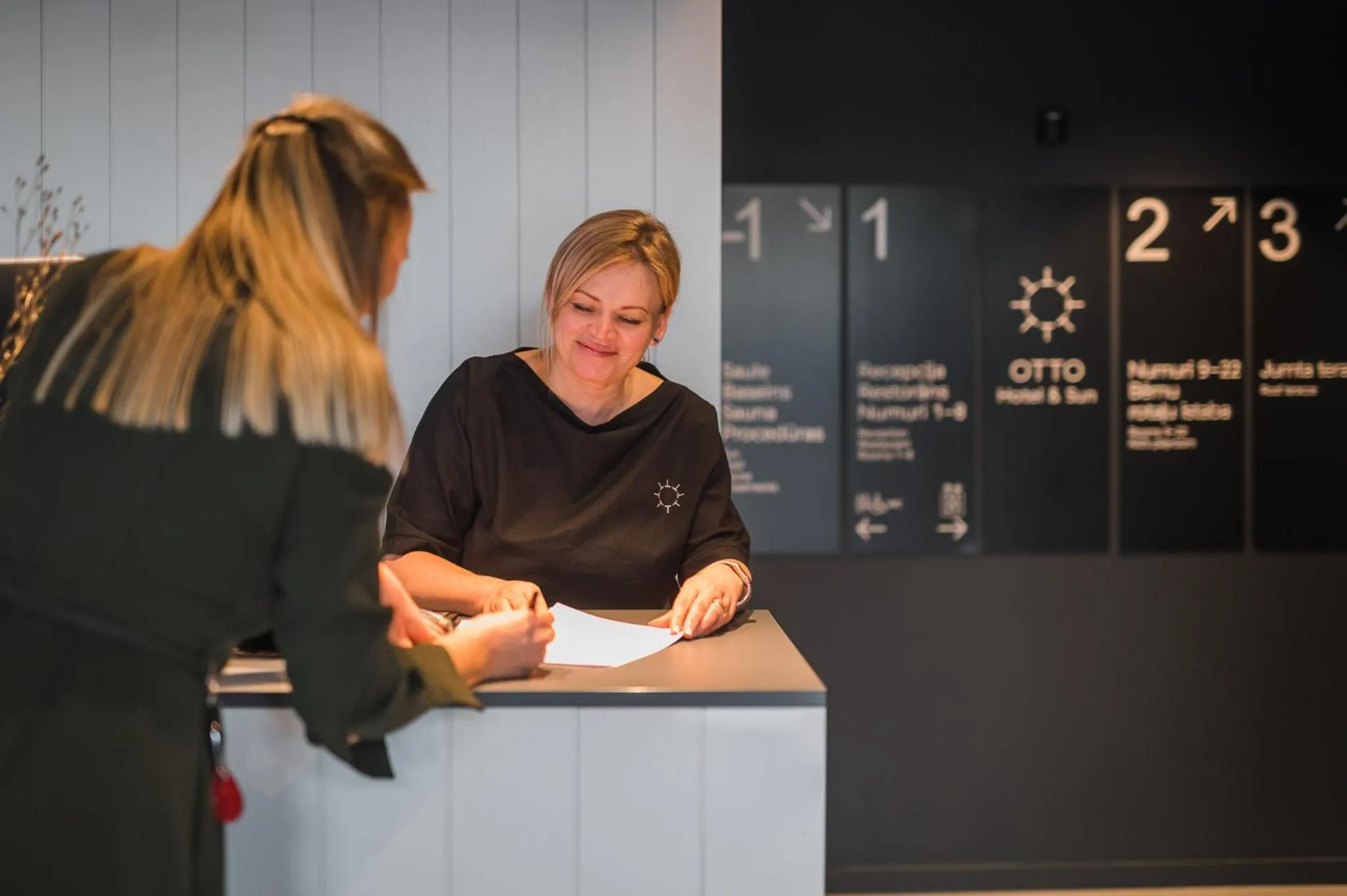 Lobby or reception in OTTO Hotel & Sun