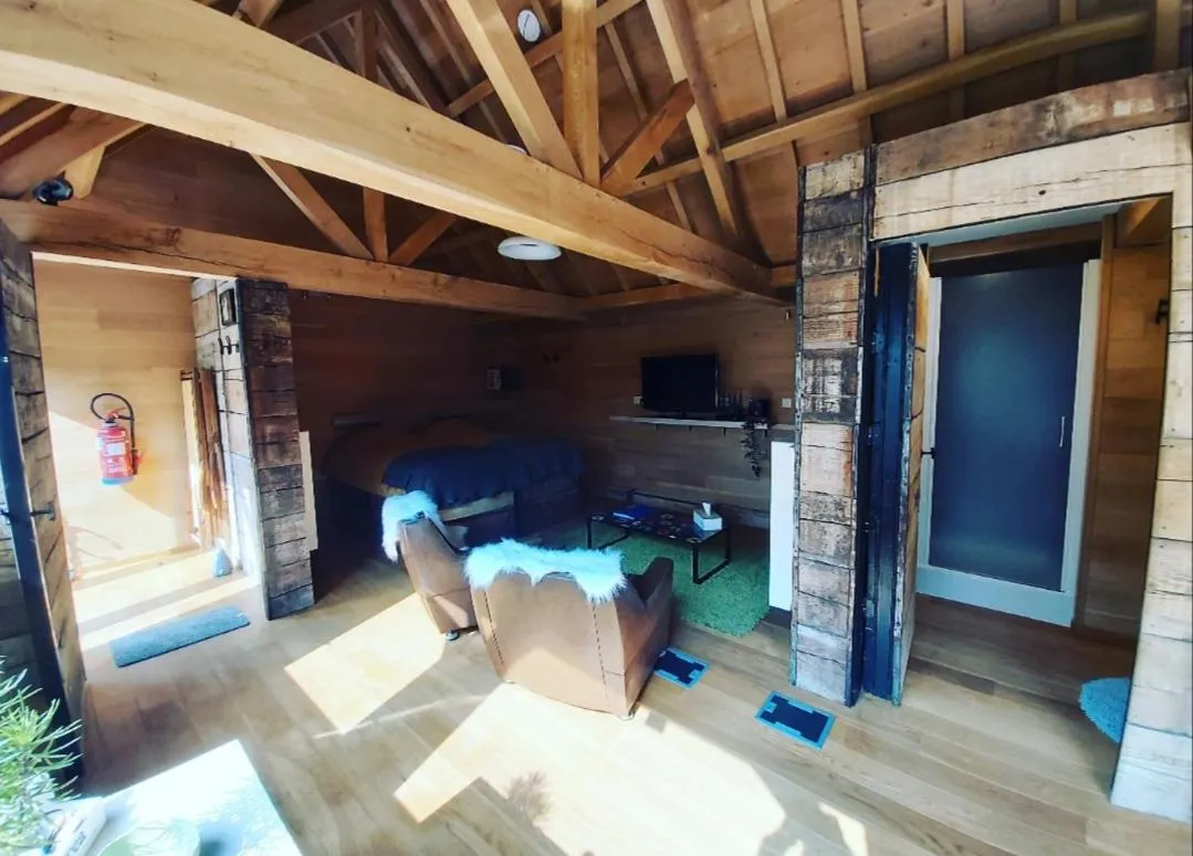 Living room in De linderd