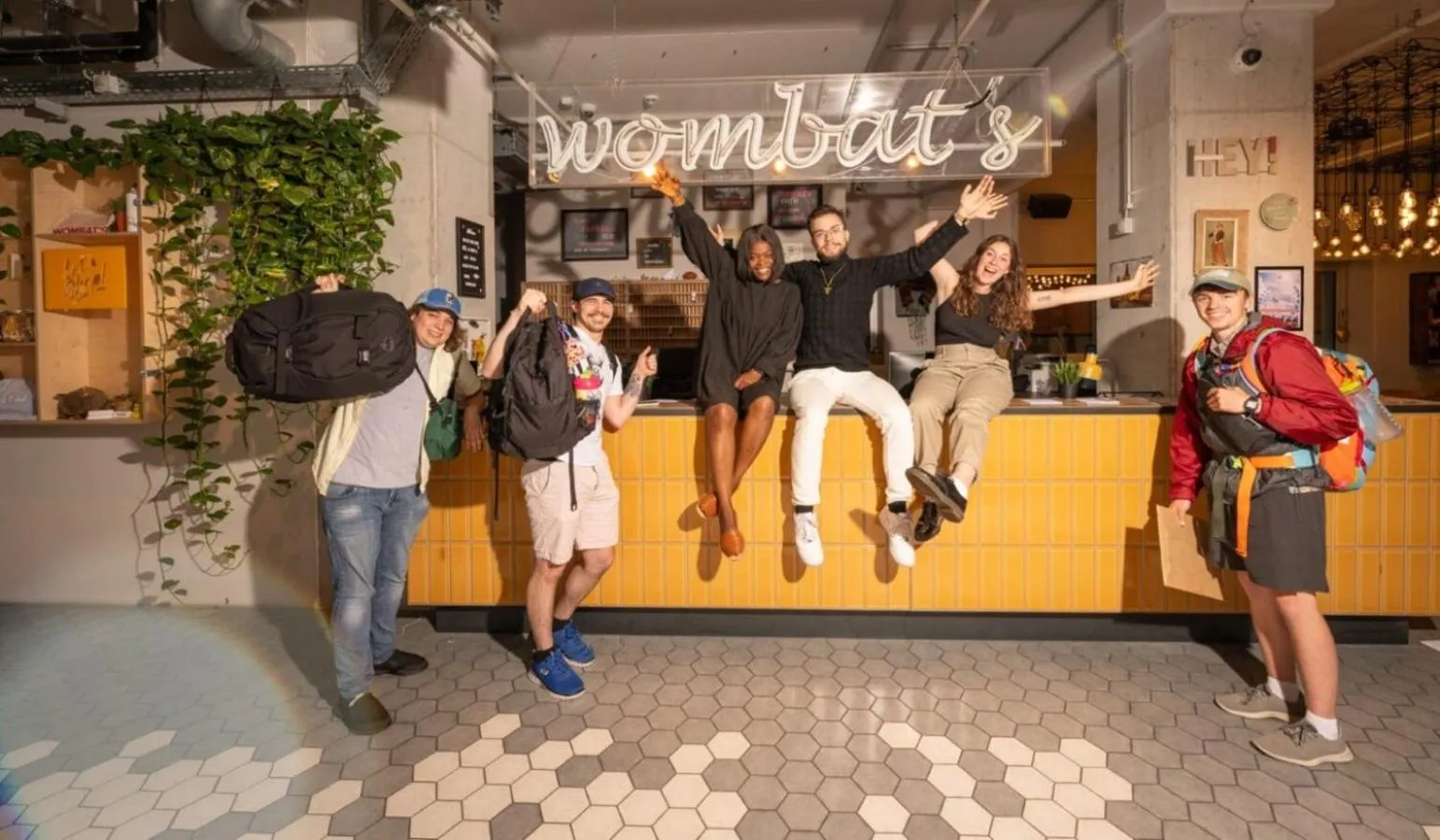 People in Wombat's City Hostel Munich Werksviertel