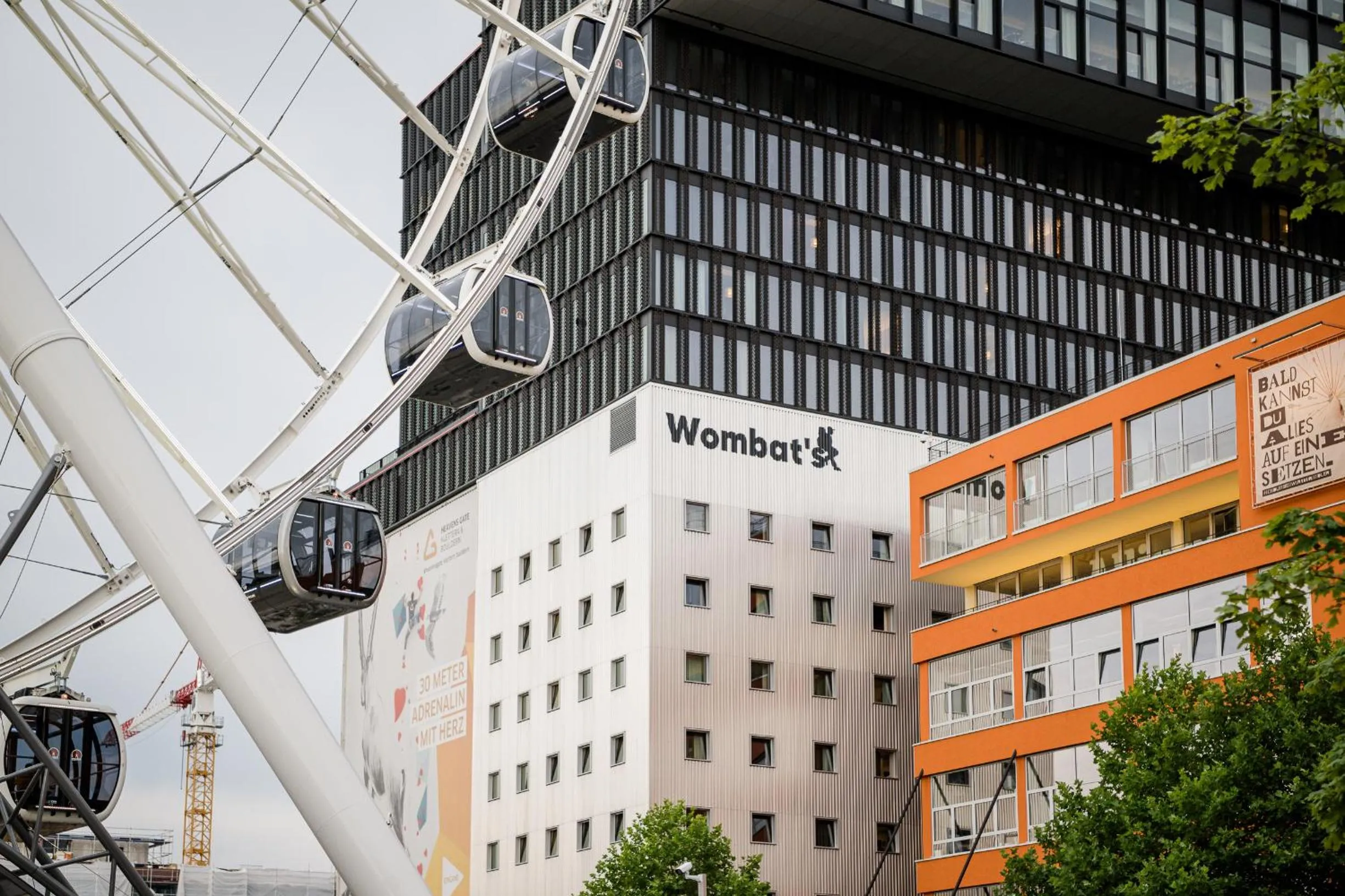 Property building in Wombat's City Hostel Munich Werksviertel