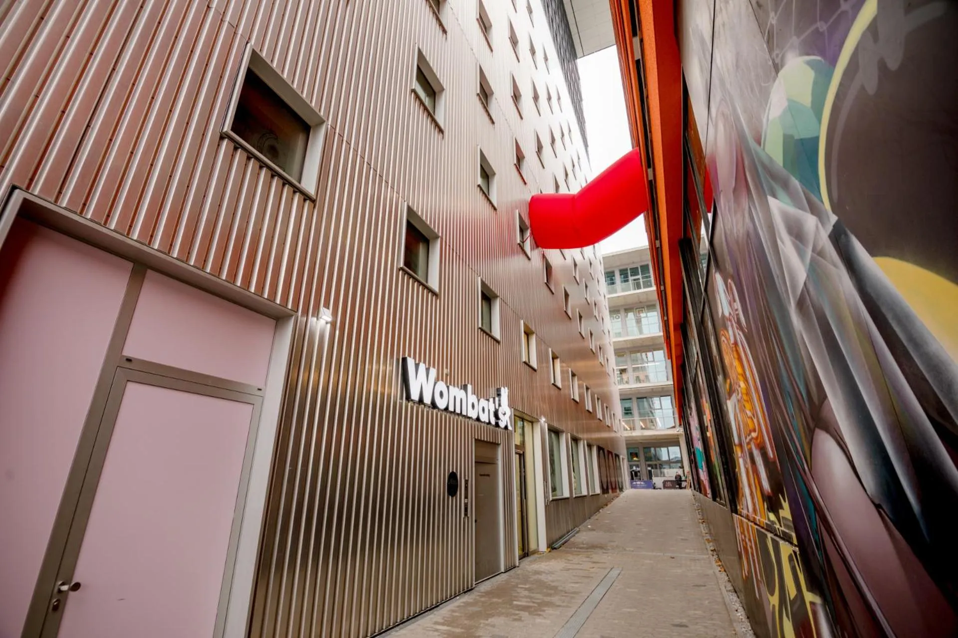 Property building in Wombat's City Hostel Munich Werksviertel