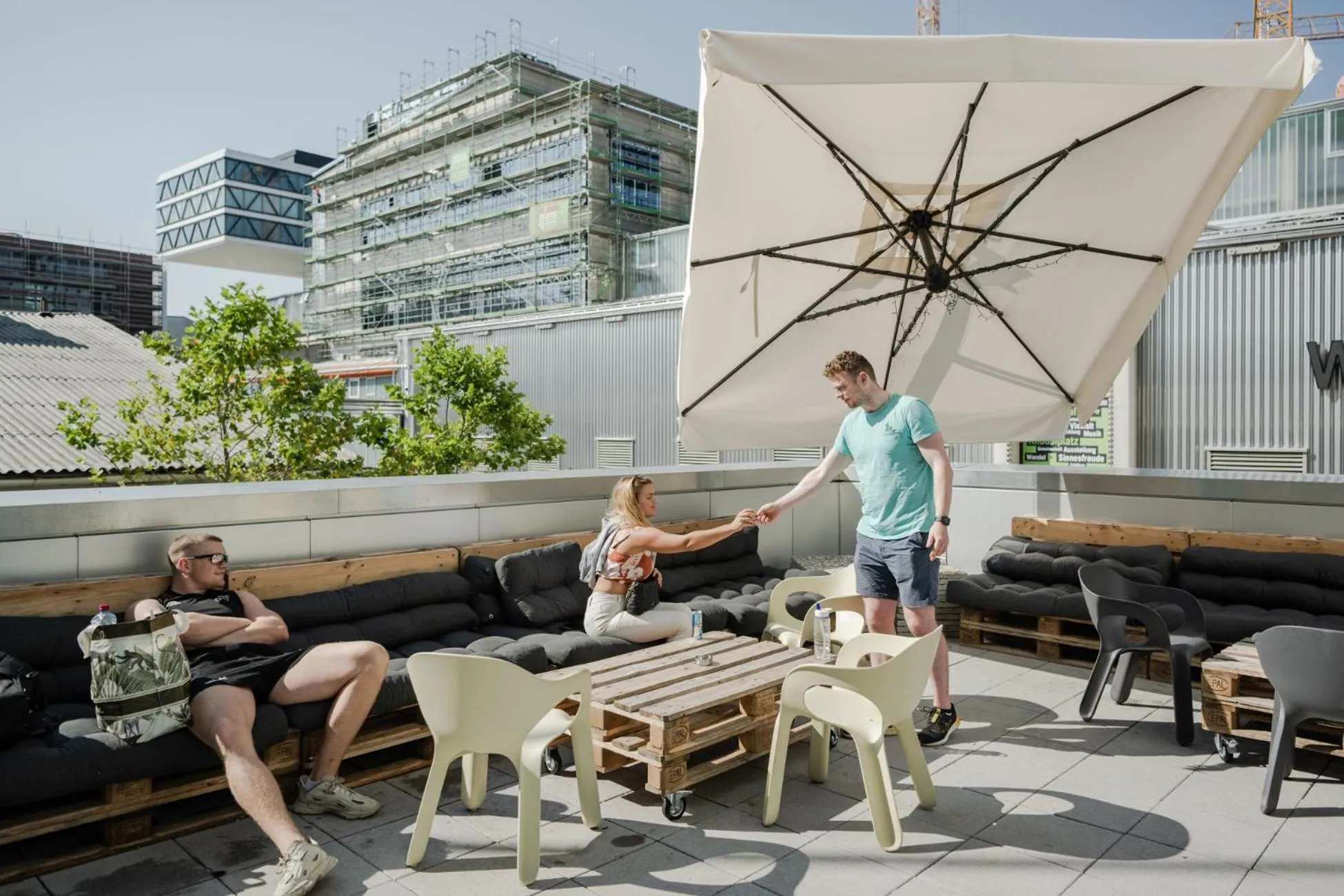 Property building in Wombat's City Hostel Munich Werksviertel