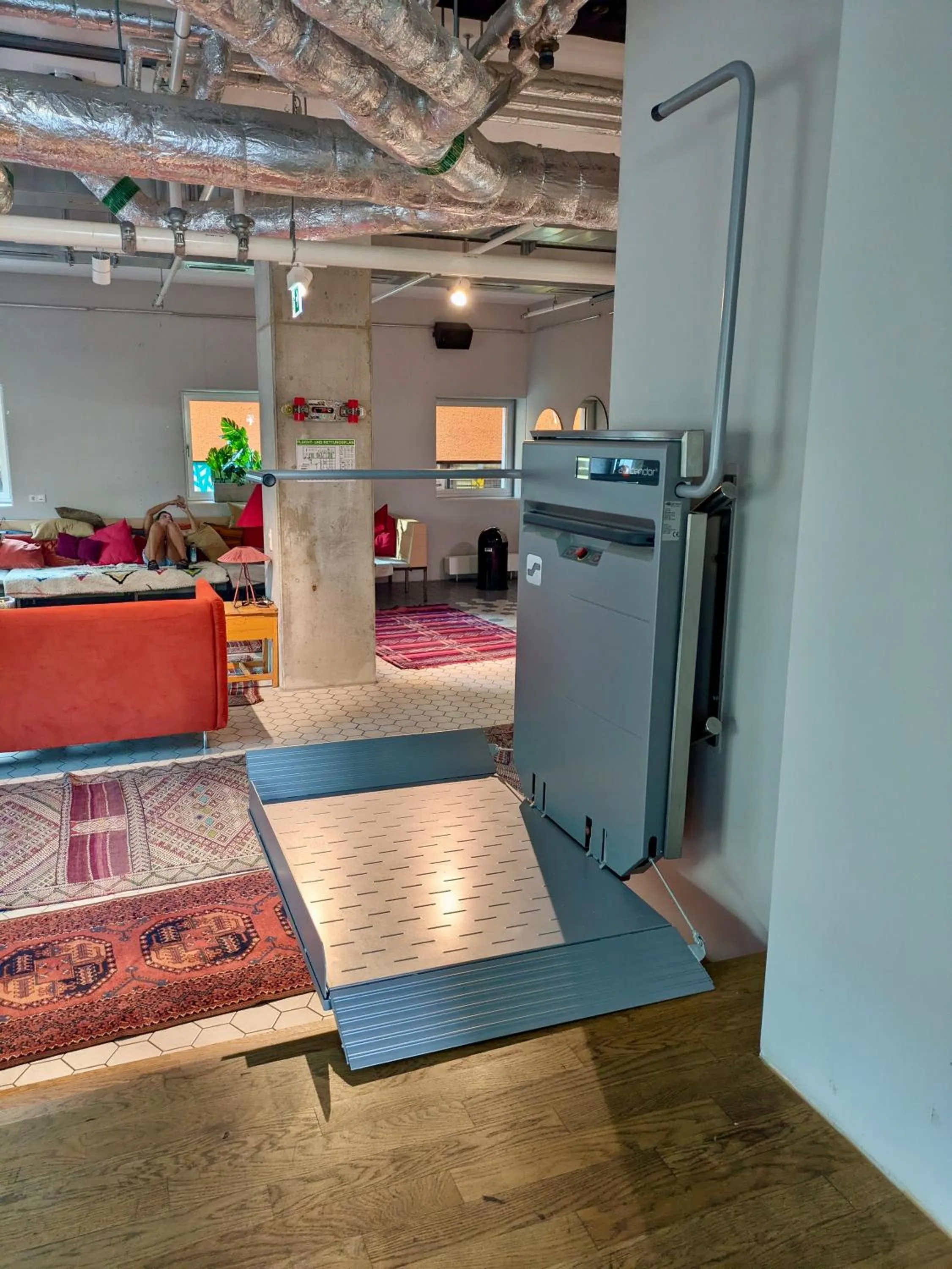 Lobby or reception in Wombat's City Hostel Munich Werksviertel