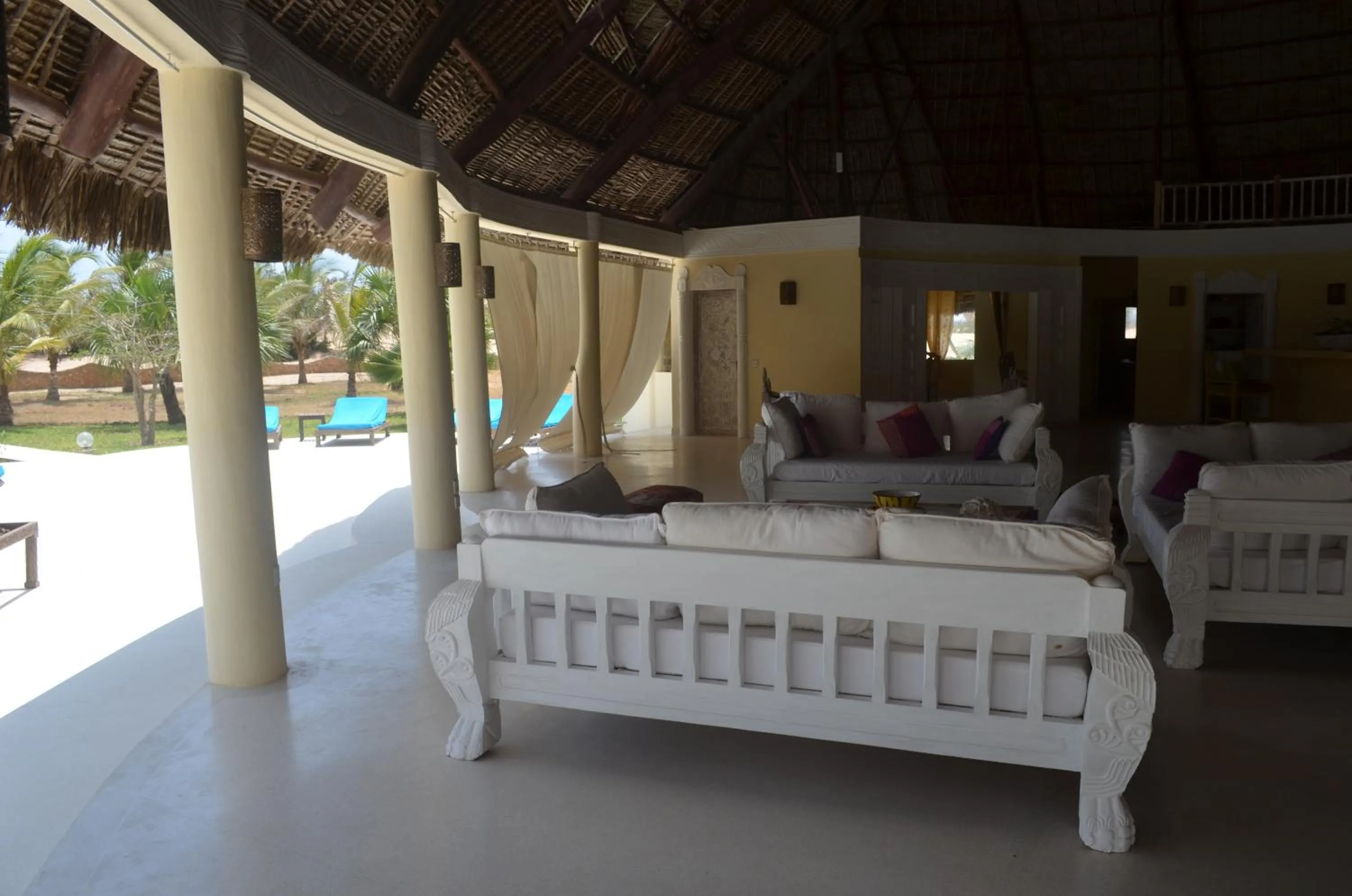 Garden view in Ndoto Boutique Hotel