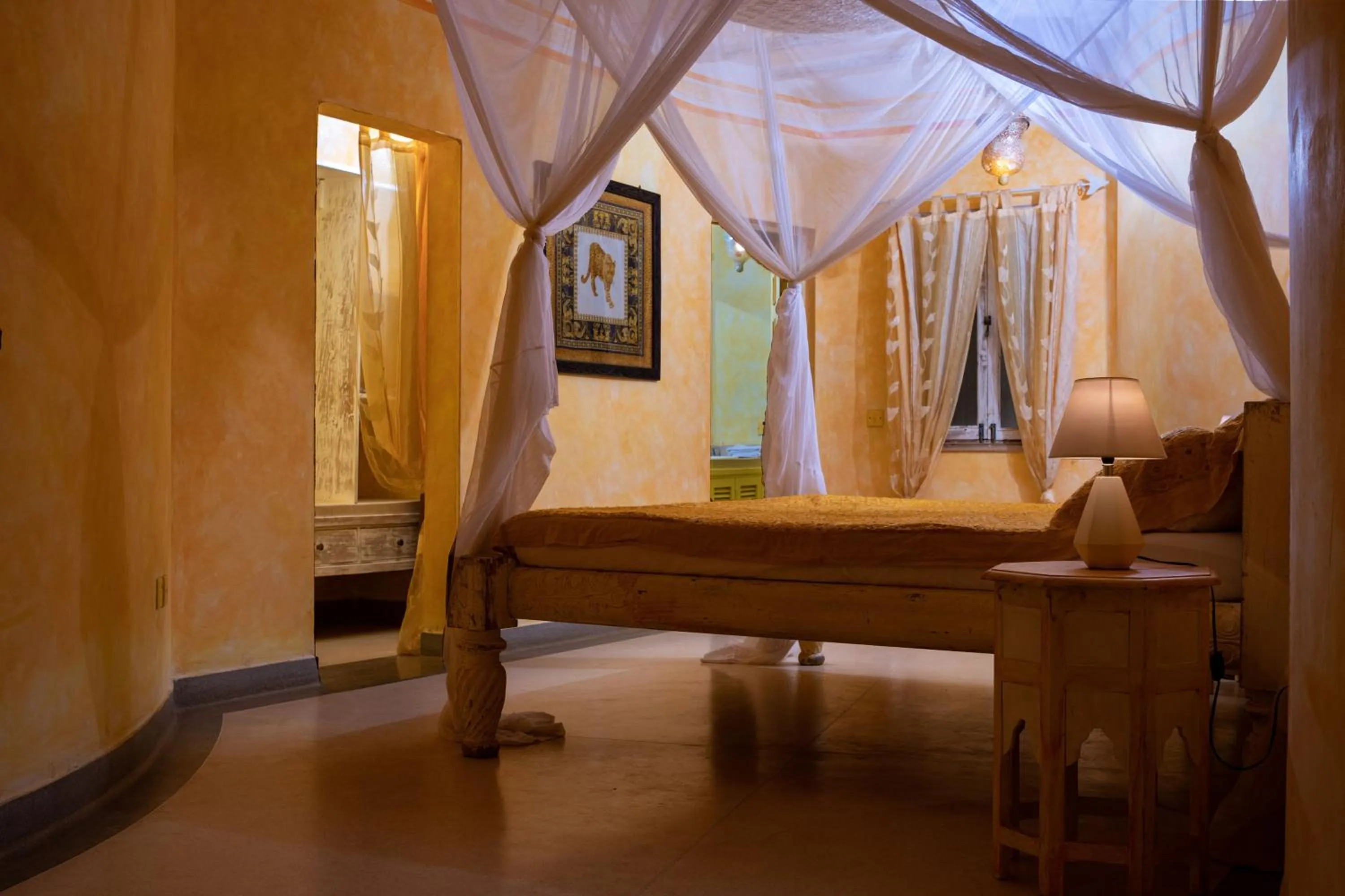 Bedroom in Ndoto Boutique Hotel