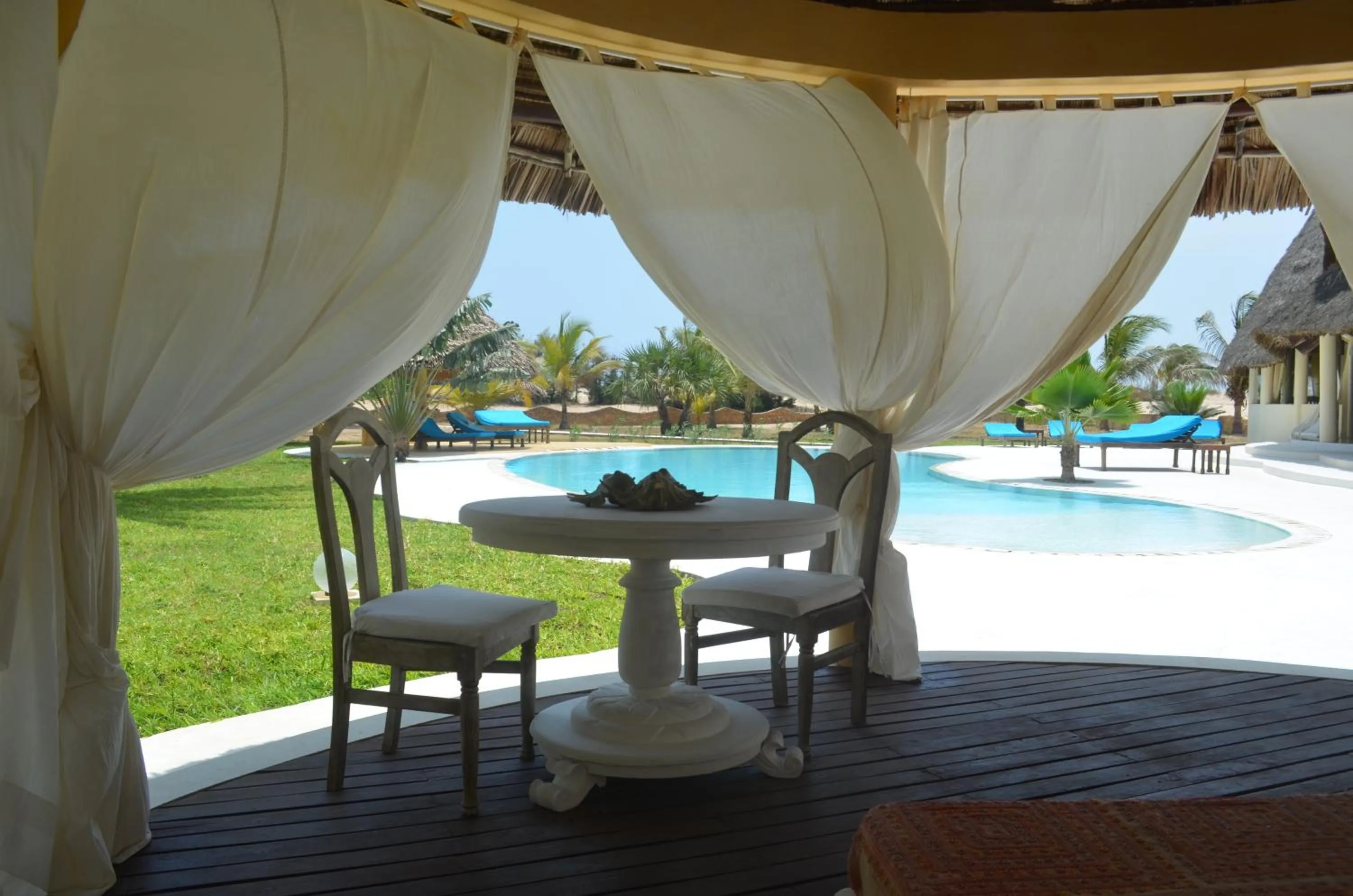 Swimming pool in Ndoto Boutique Hotel