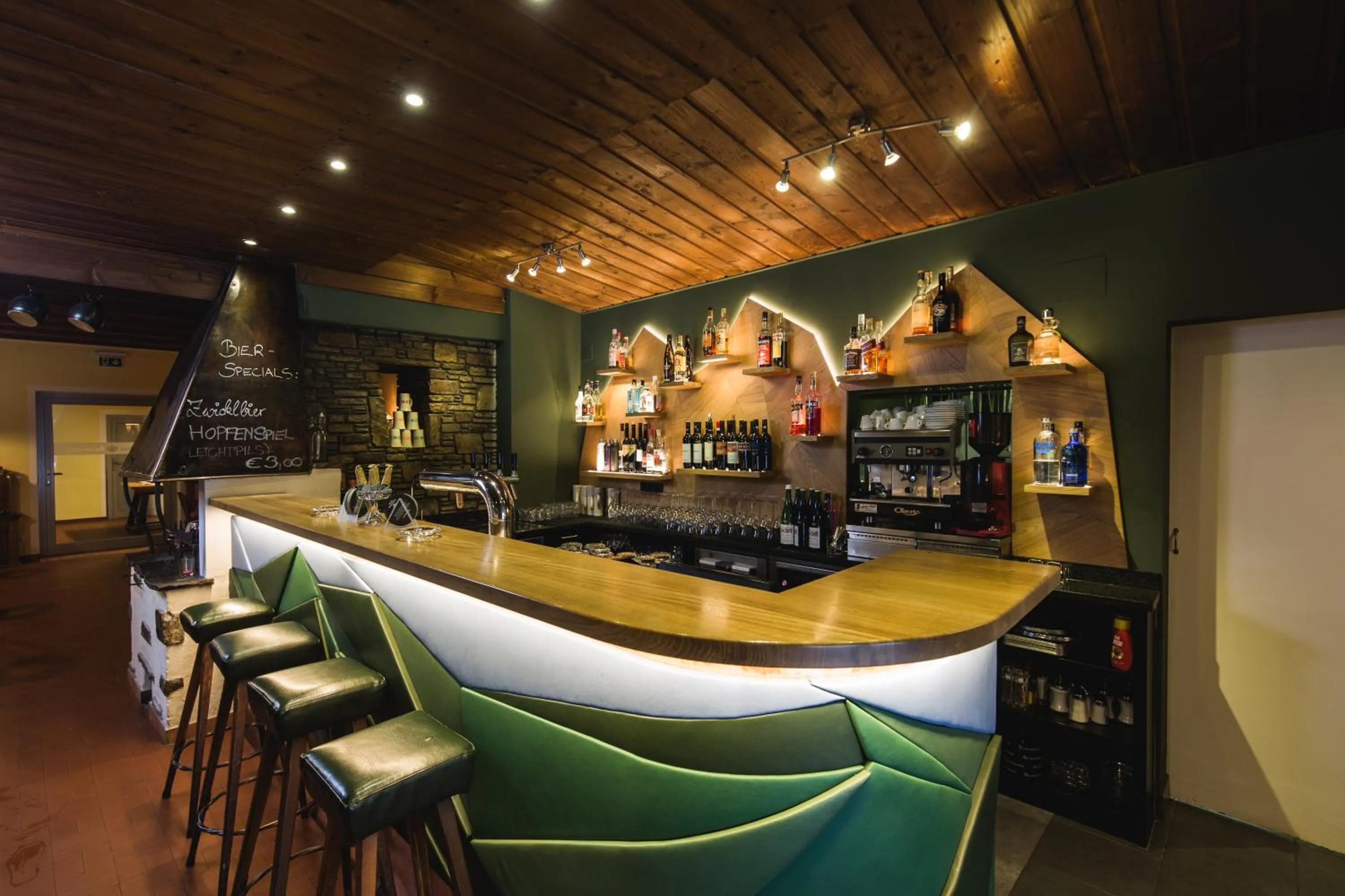 Lobby or reception in Hotel Obermayr