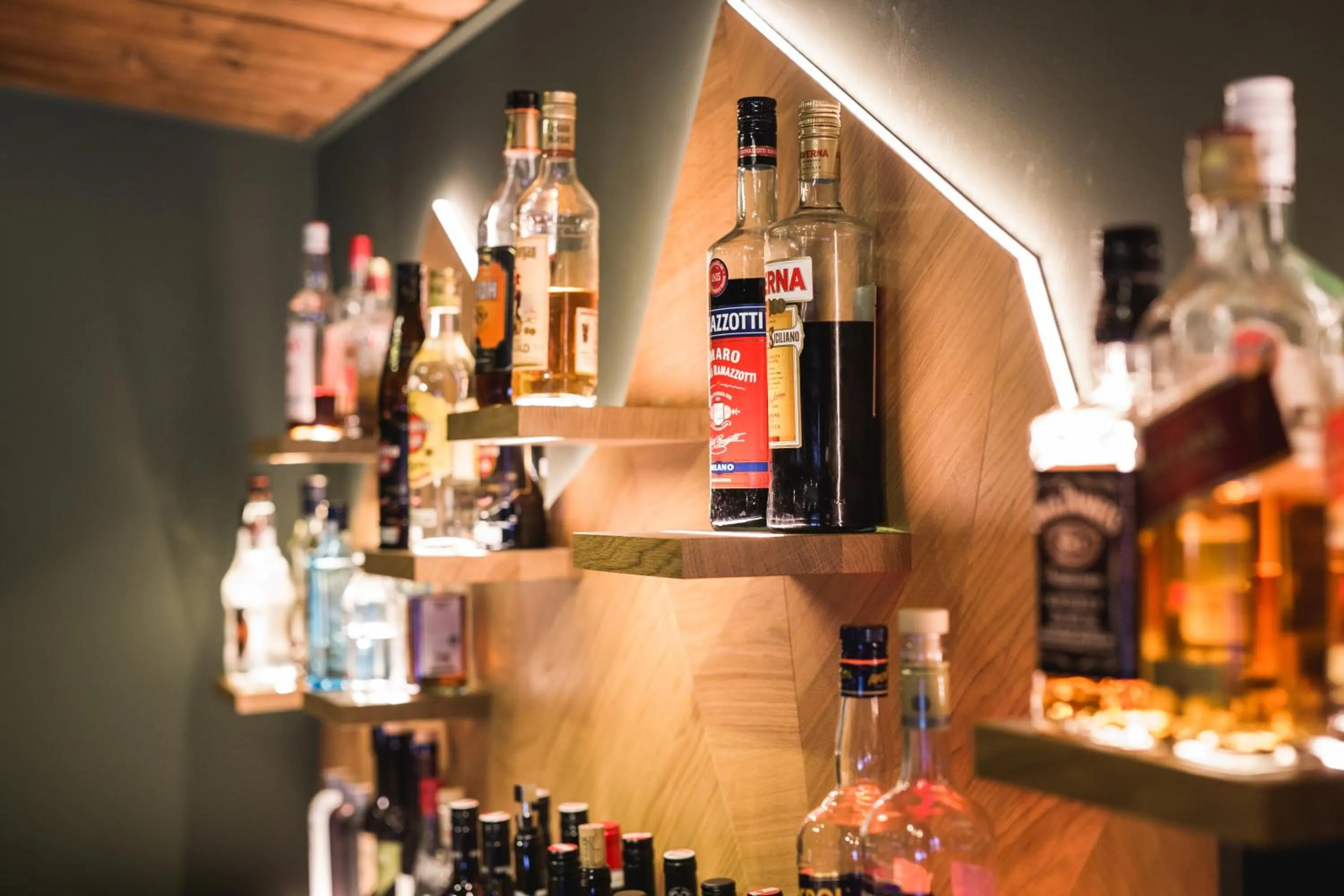 Alcoholic drinks in Hotel Obermayr