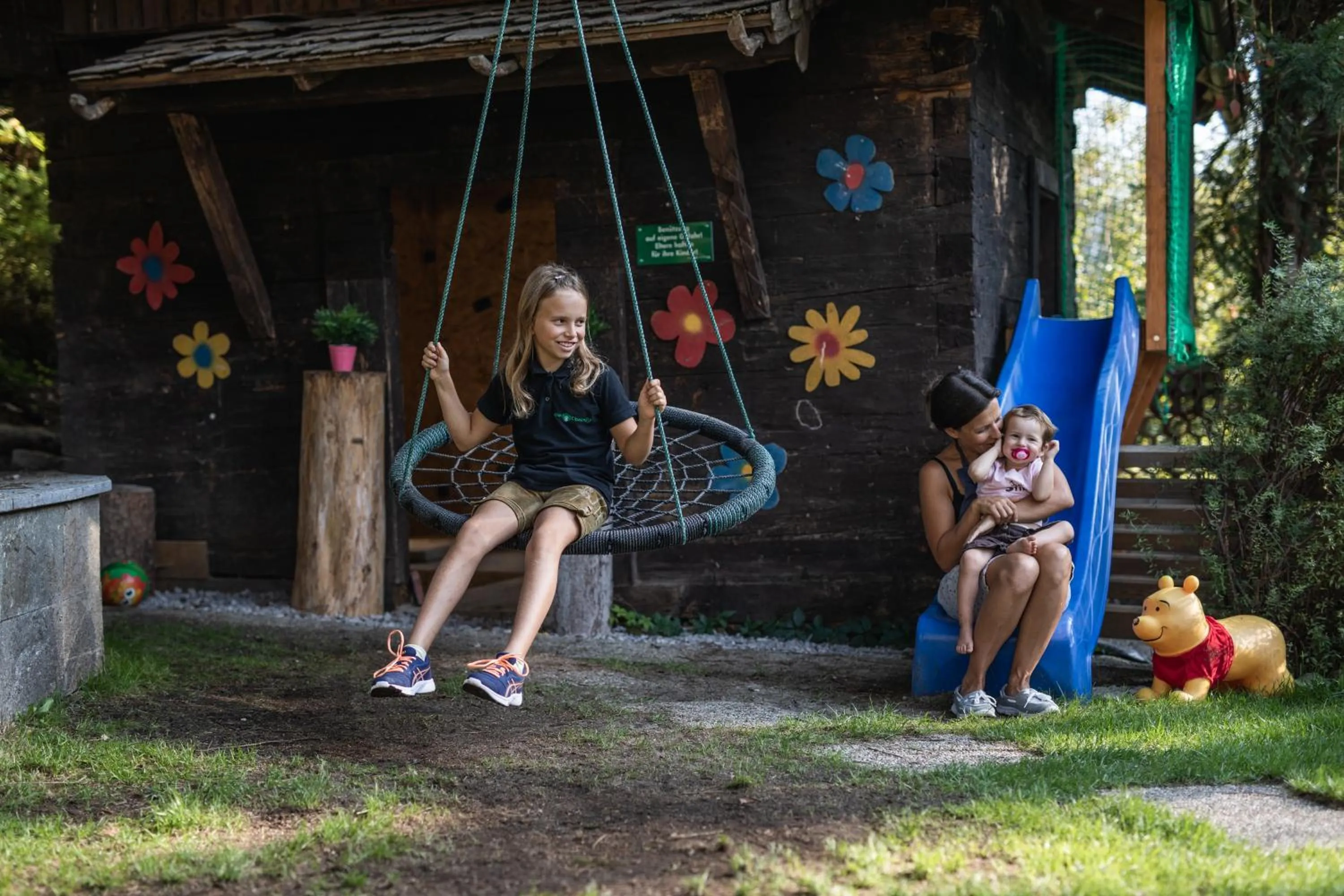 Children play ground in Hotel Obermayr