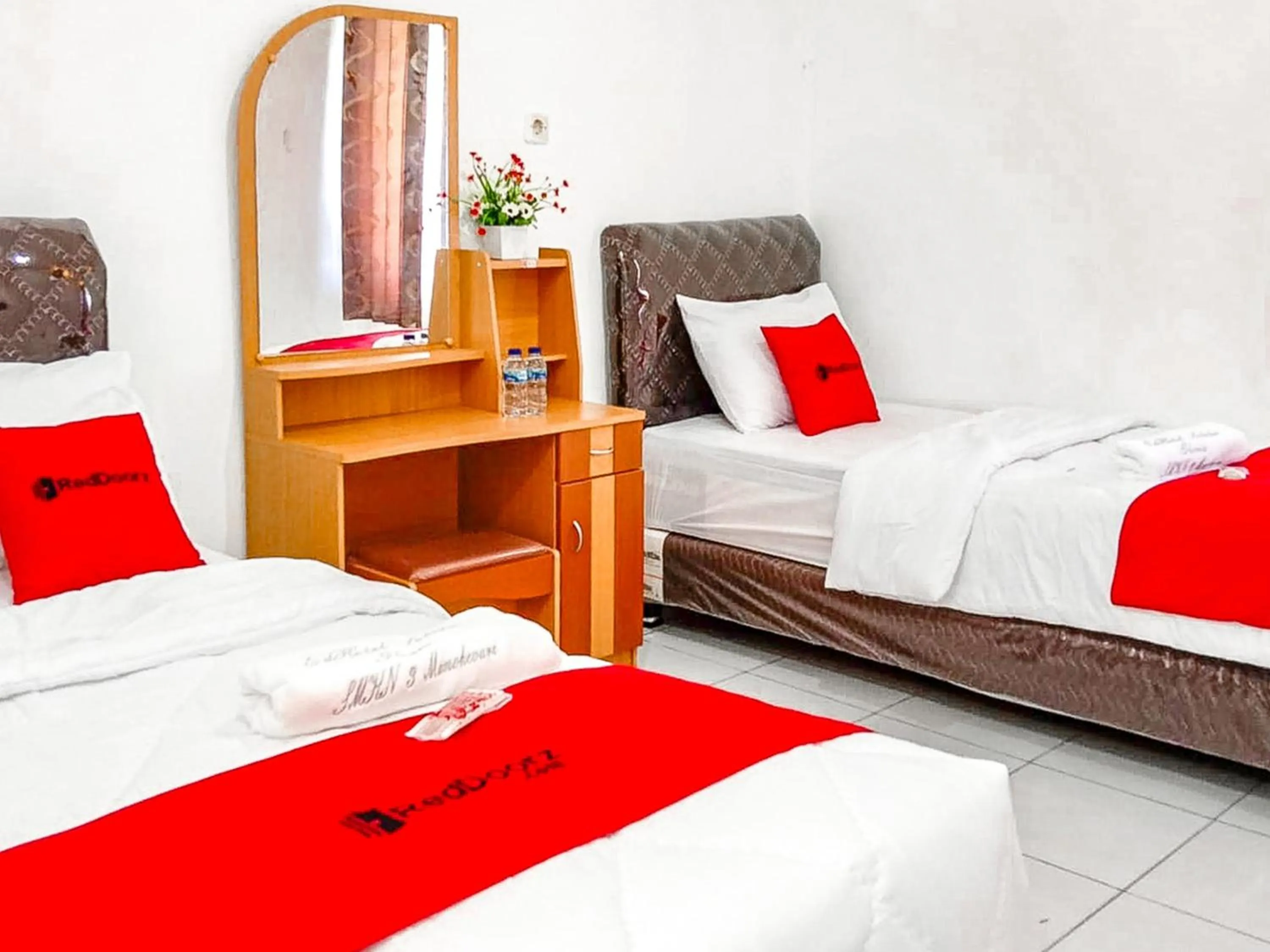 Bed in RedDoorz near Reremi Pemancar Manokwari
