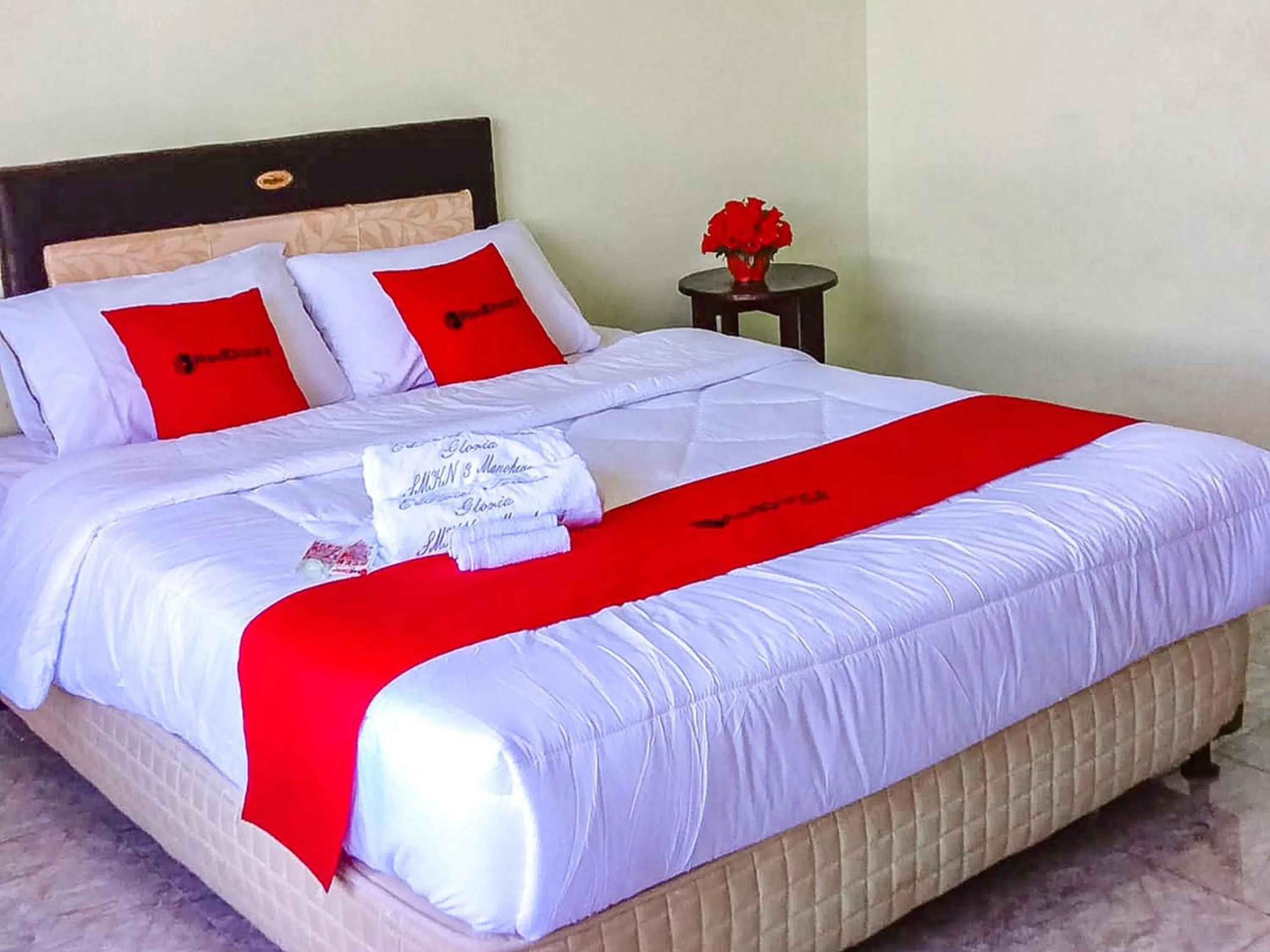 Bed in RedDoorz near Reremi Pemancar Manokwari