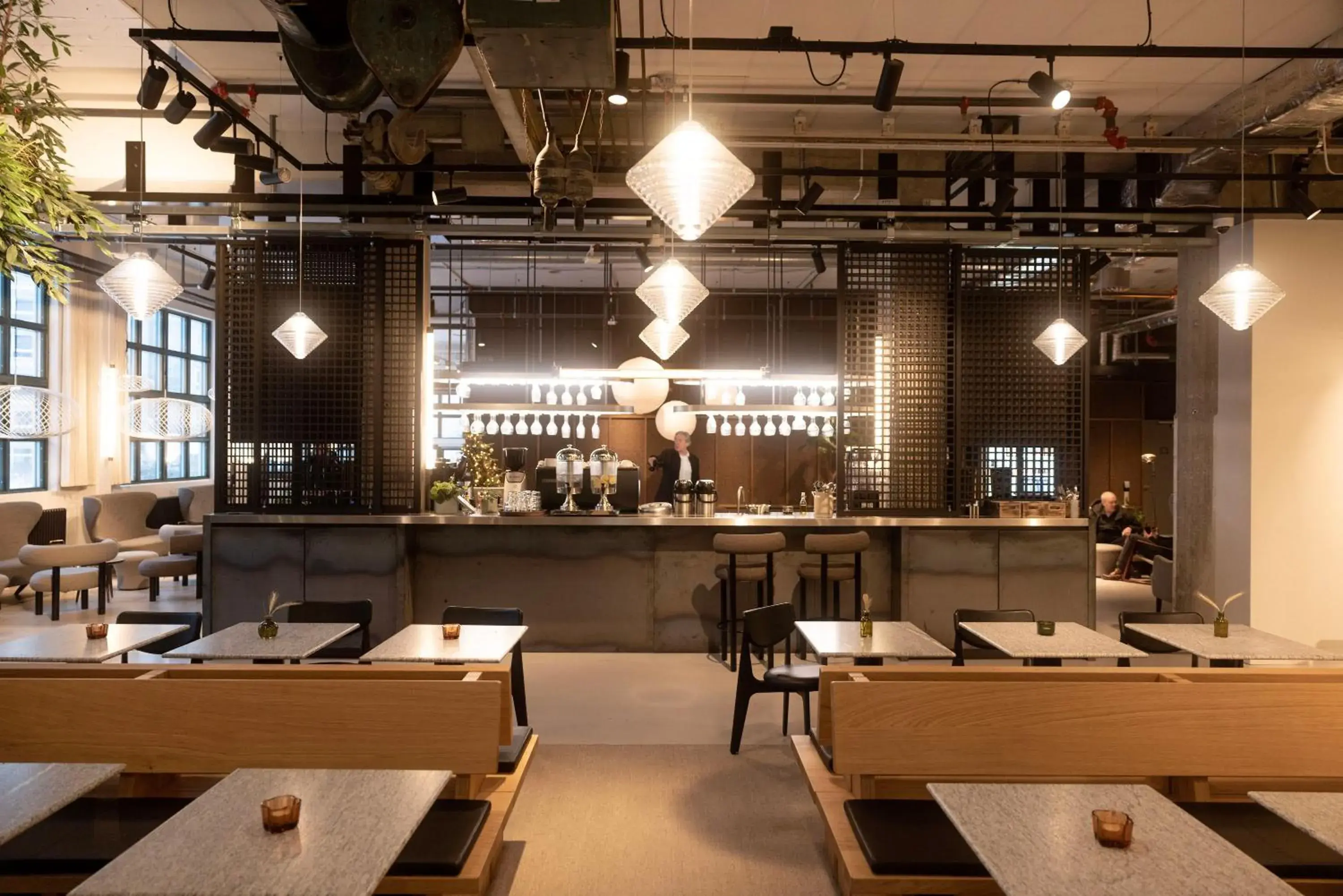 Lobby or reception in Unity Hammarby Sjöstad - A Studio Hotel Lobby or reception in Unity Hammarby Sjöstad - A Studio Hotel