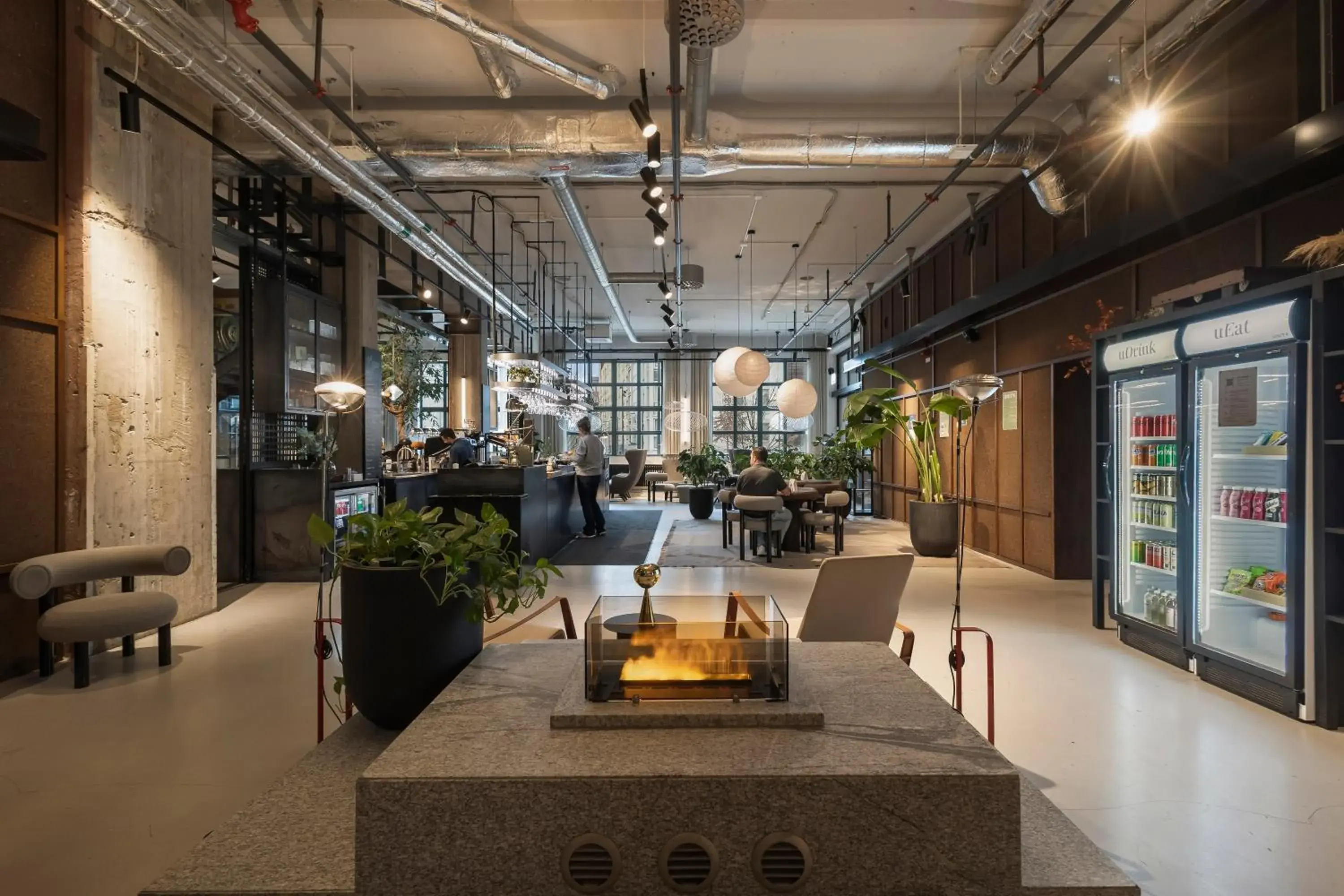 Lobby or reception in Unity Hammarby Sjöstad - A Studio Hotel Lobby or reception in Unity Hammarby Sjöstad - A Studio Hotel