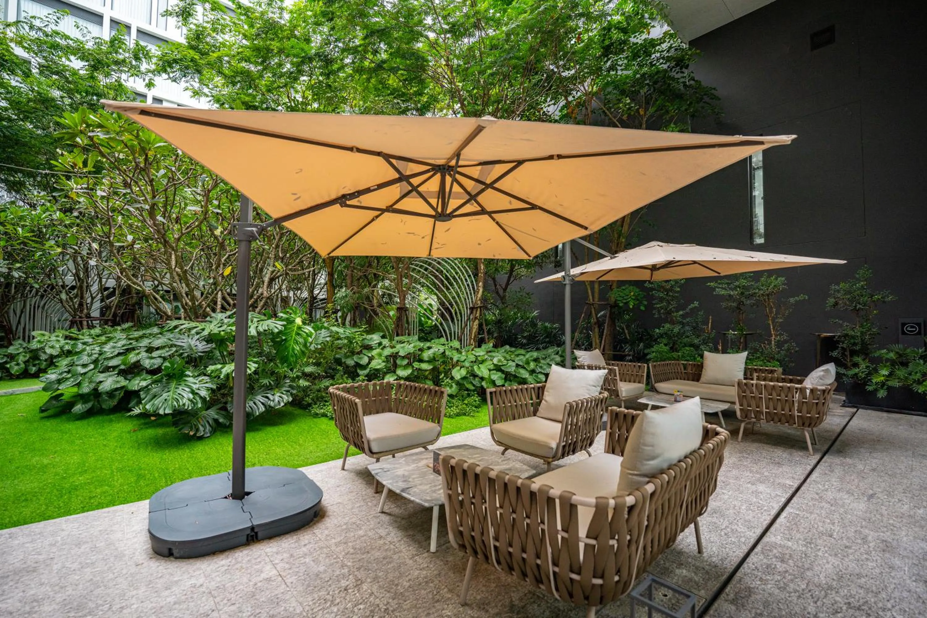 Garden in dusitD2 Hua Hin