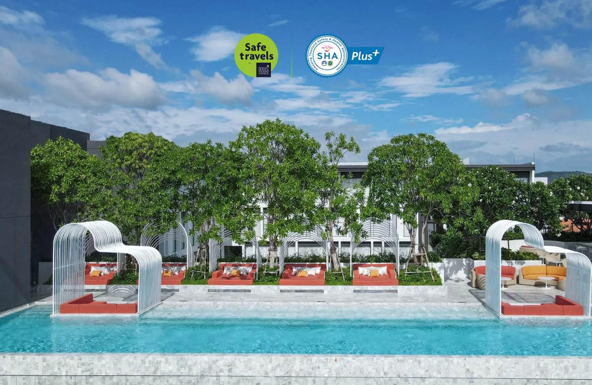 Swimming pool in dusitD2 Hua Hin