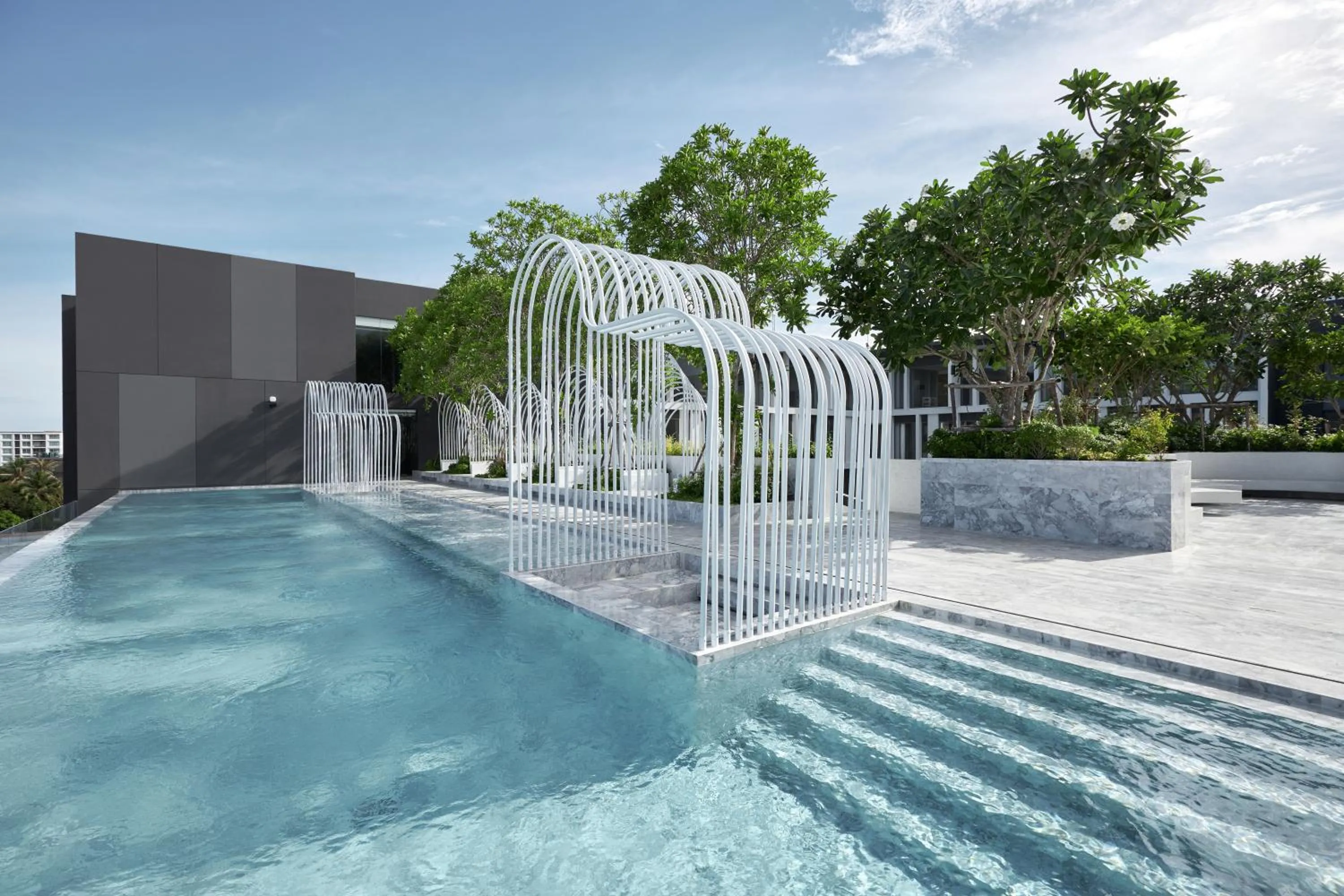 Swimming pool in dusitD2 Hua Hin