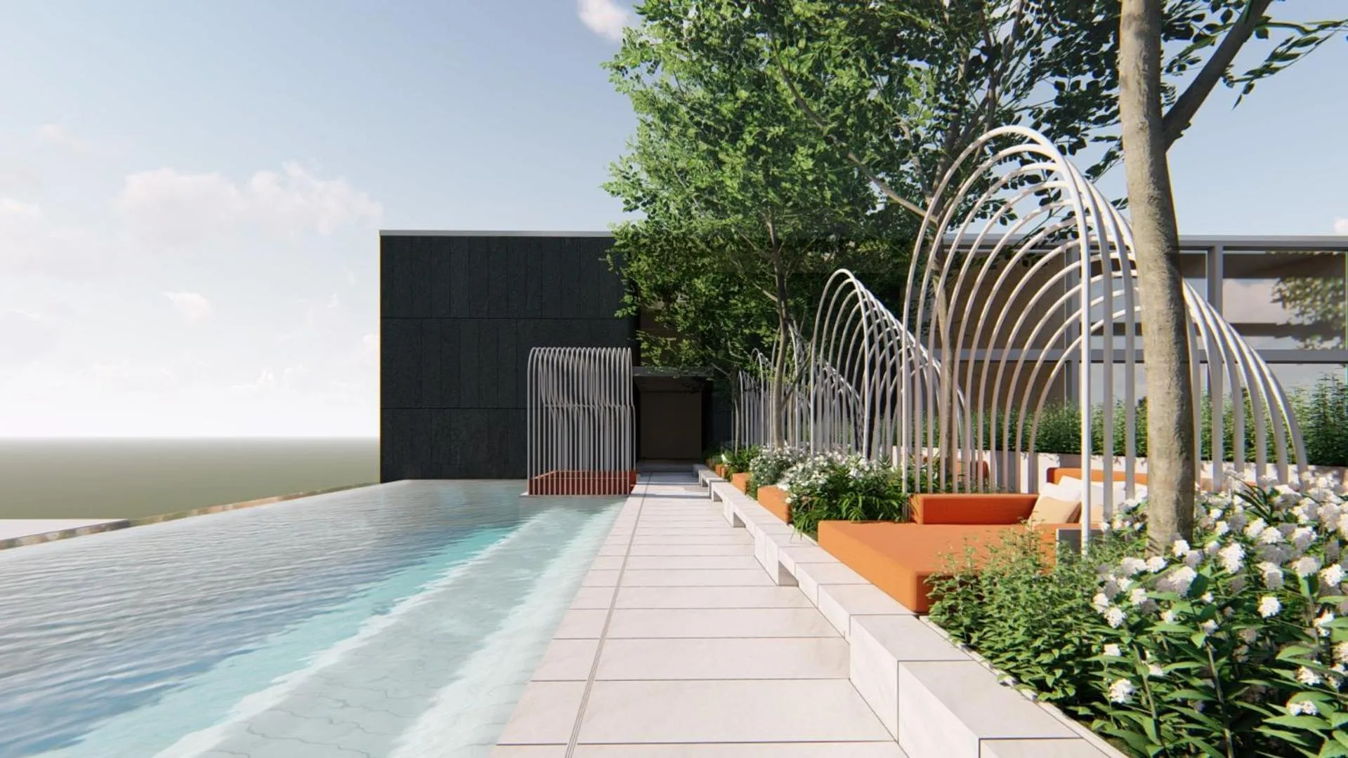 Swimming pool in dusitD2 Hua Hin