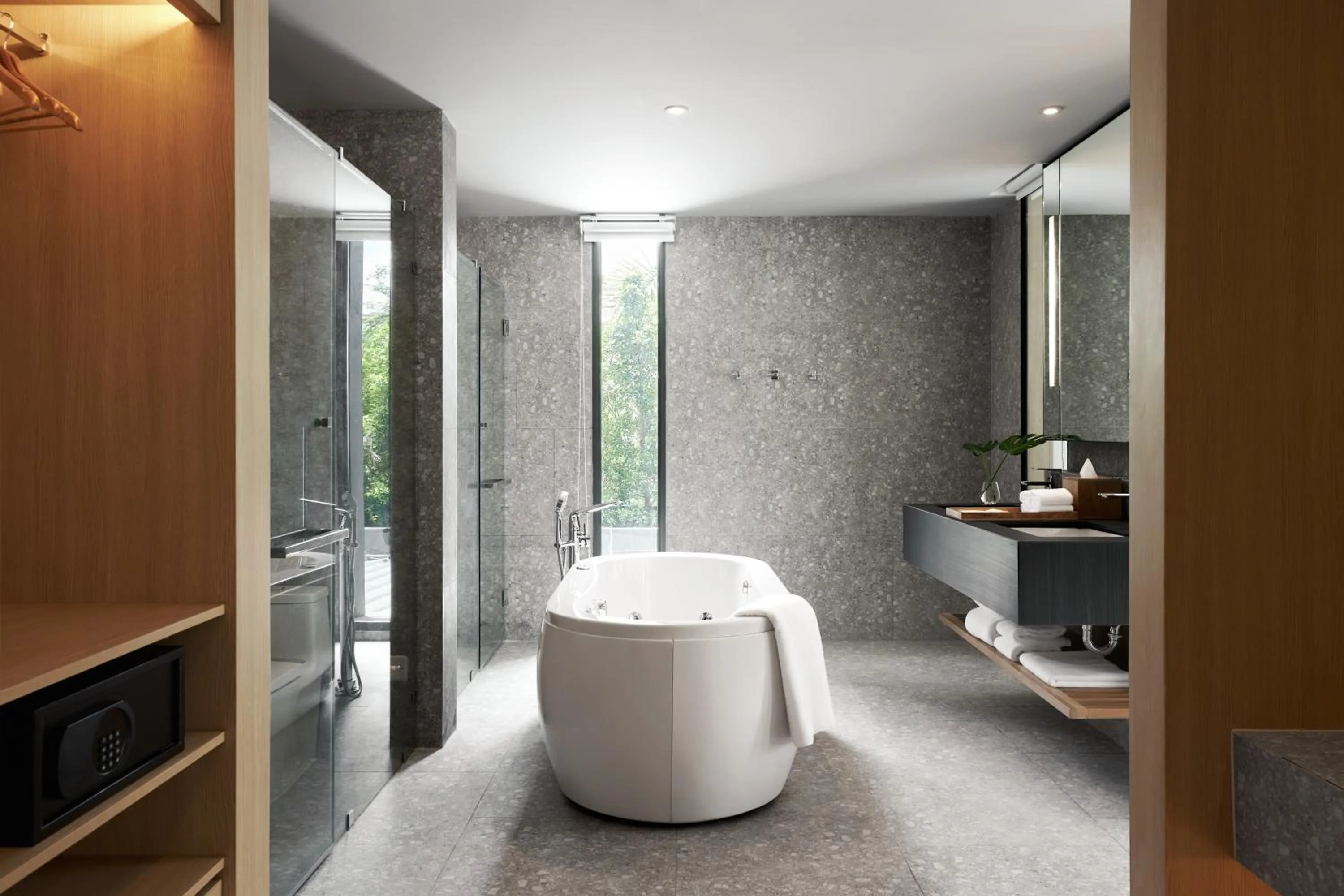 Shower in dusitD2 Hua Hin