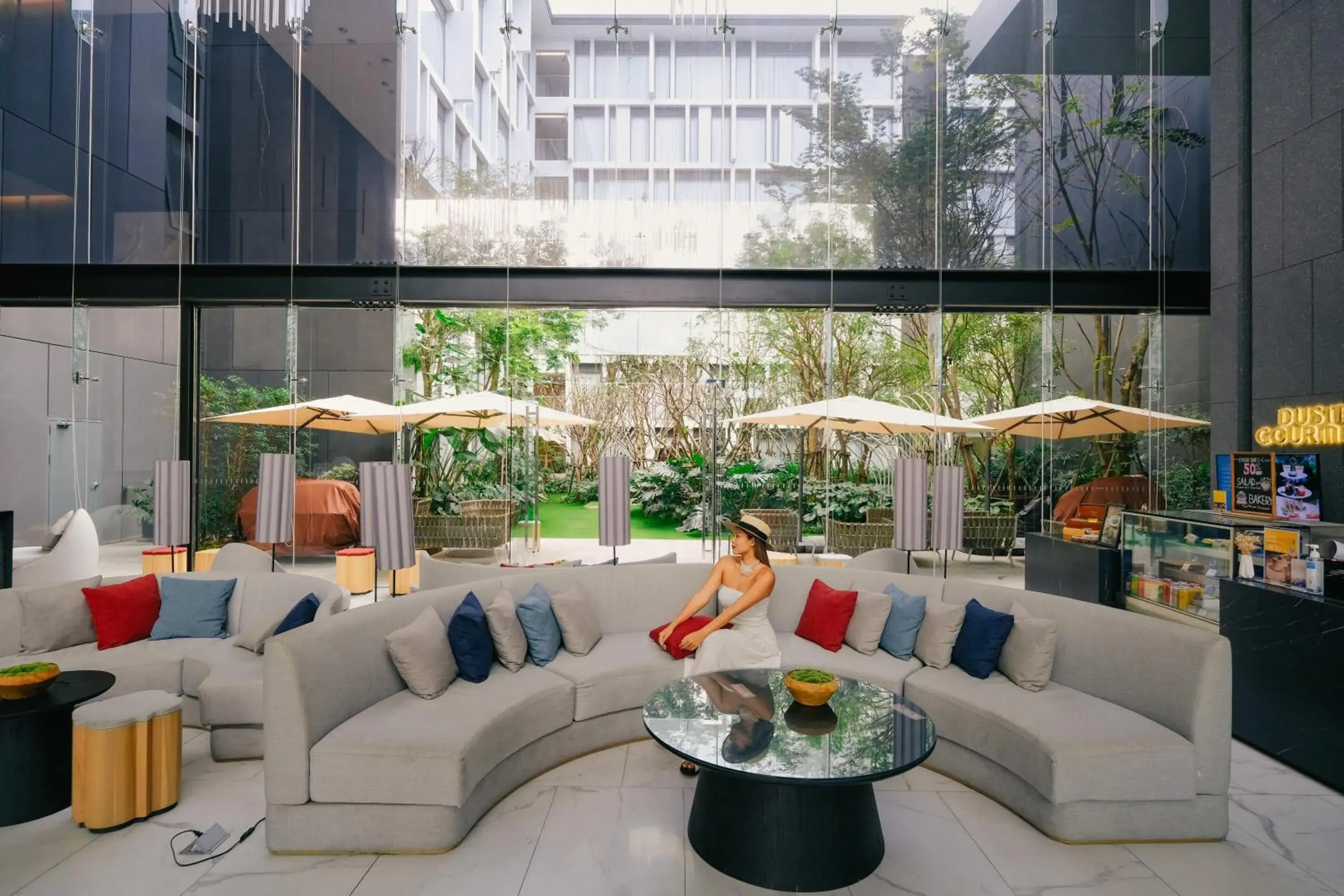 Lobby or reception in dusitD2 Hua Hin Lobby or reception in dusitD2 Hua Hin