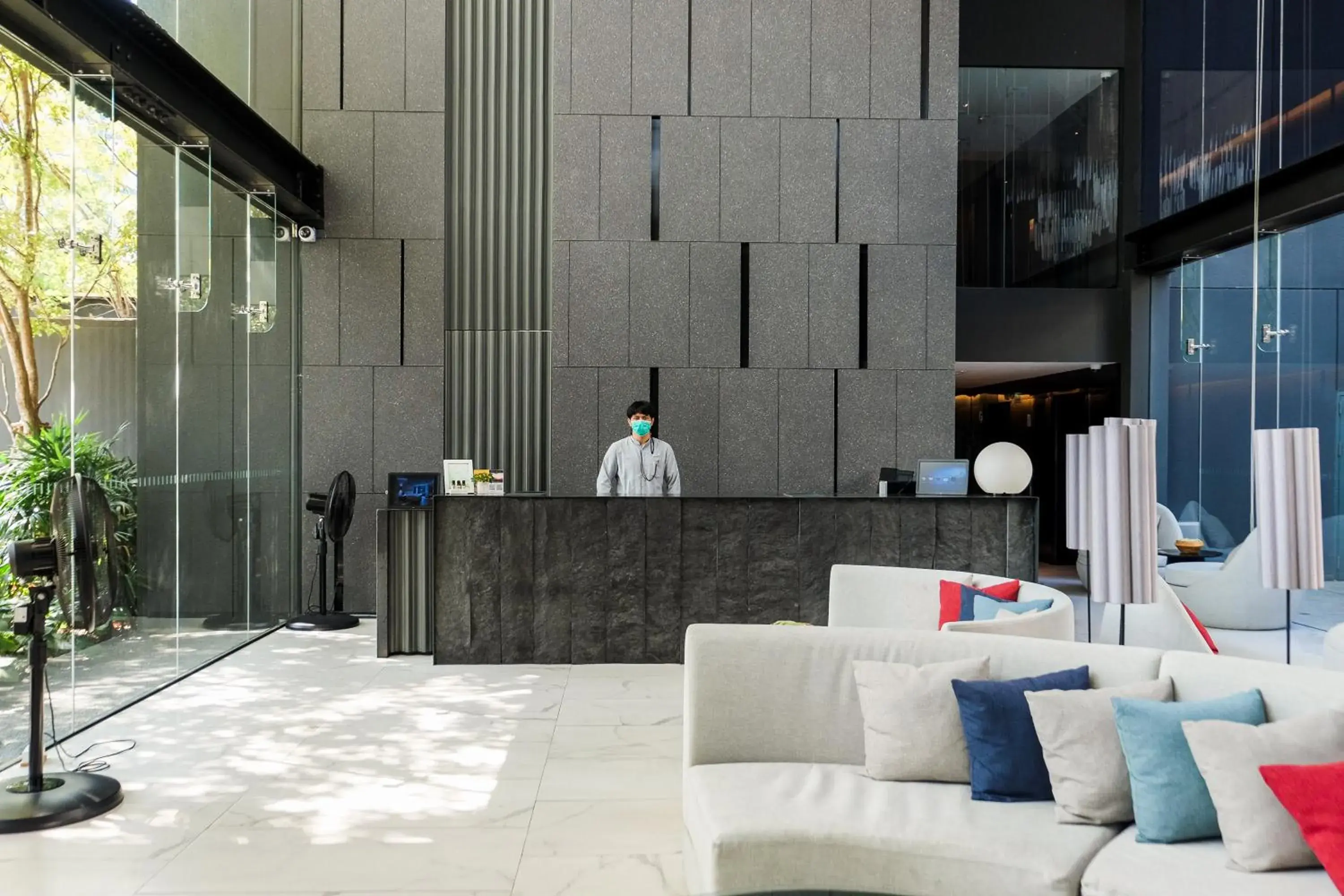 Lobby or reception in dusitD2 Hua Hin Lobby or reception in dusitD2 Hua Hin