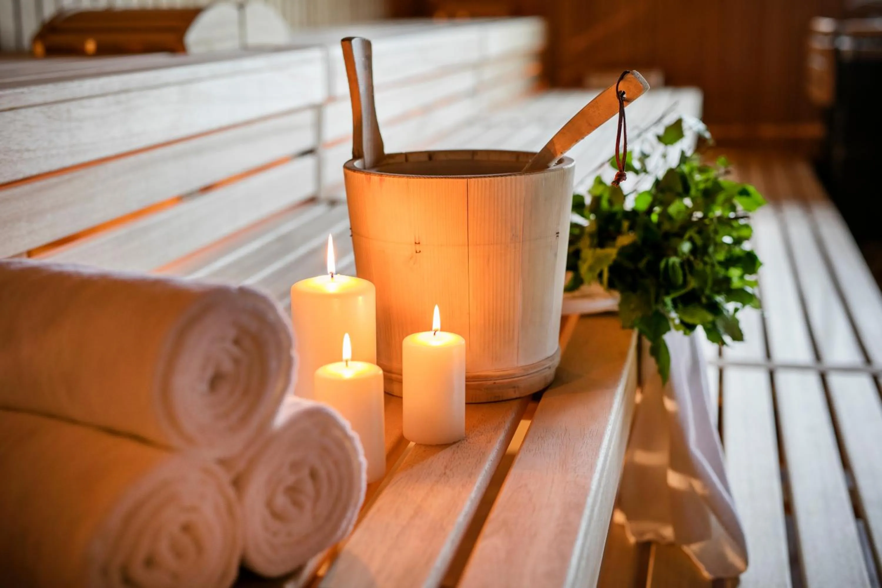 Sauna in H2O Hotel-Therme-Resort, 3 Sterne superior, für Familien mit Kindern