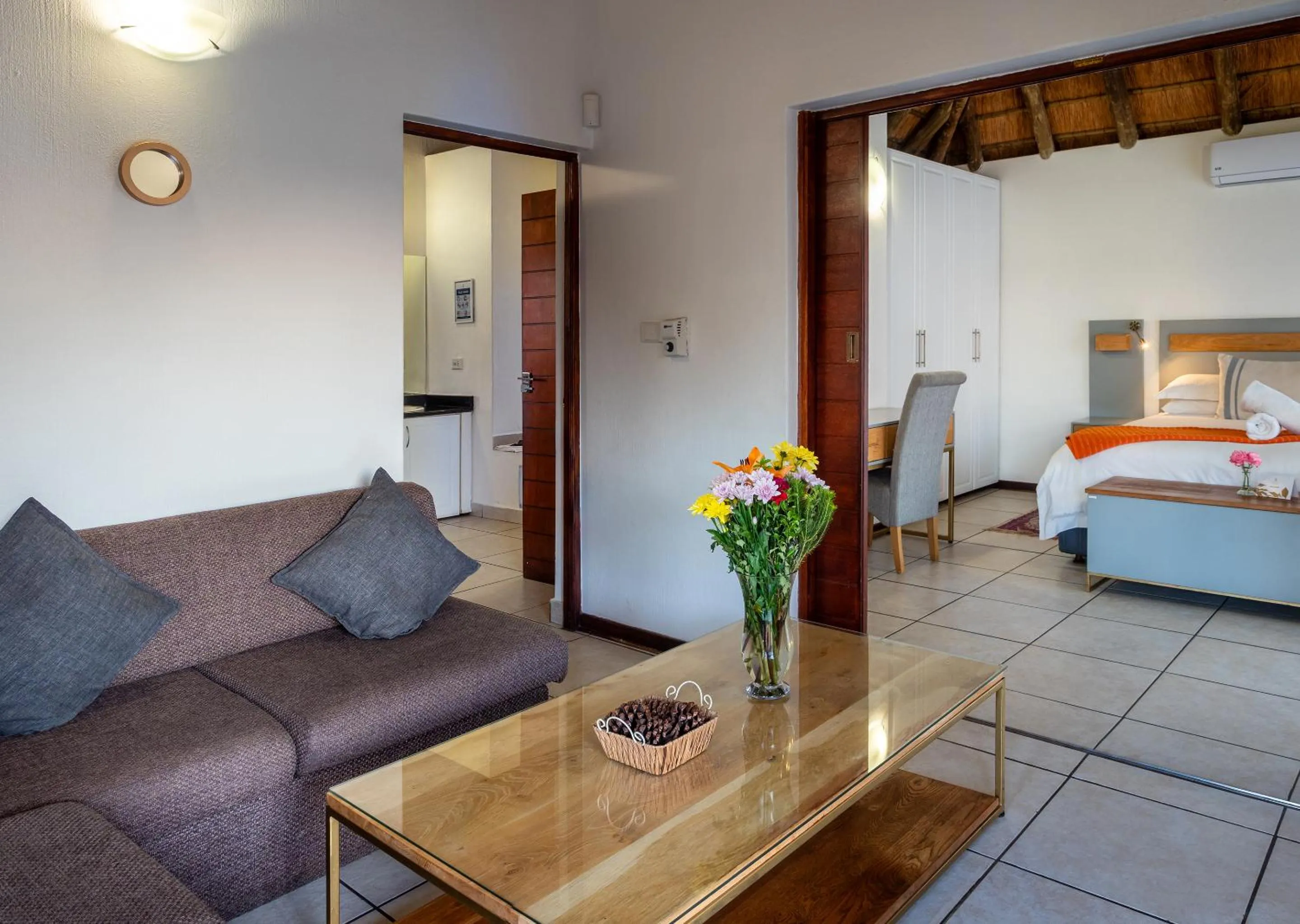 Photo of the whole room, Bed in Mount Savannah Lodge by Dream Resorts